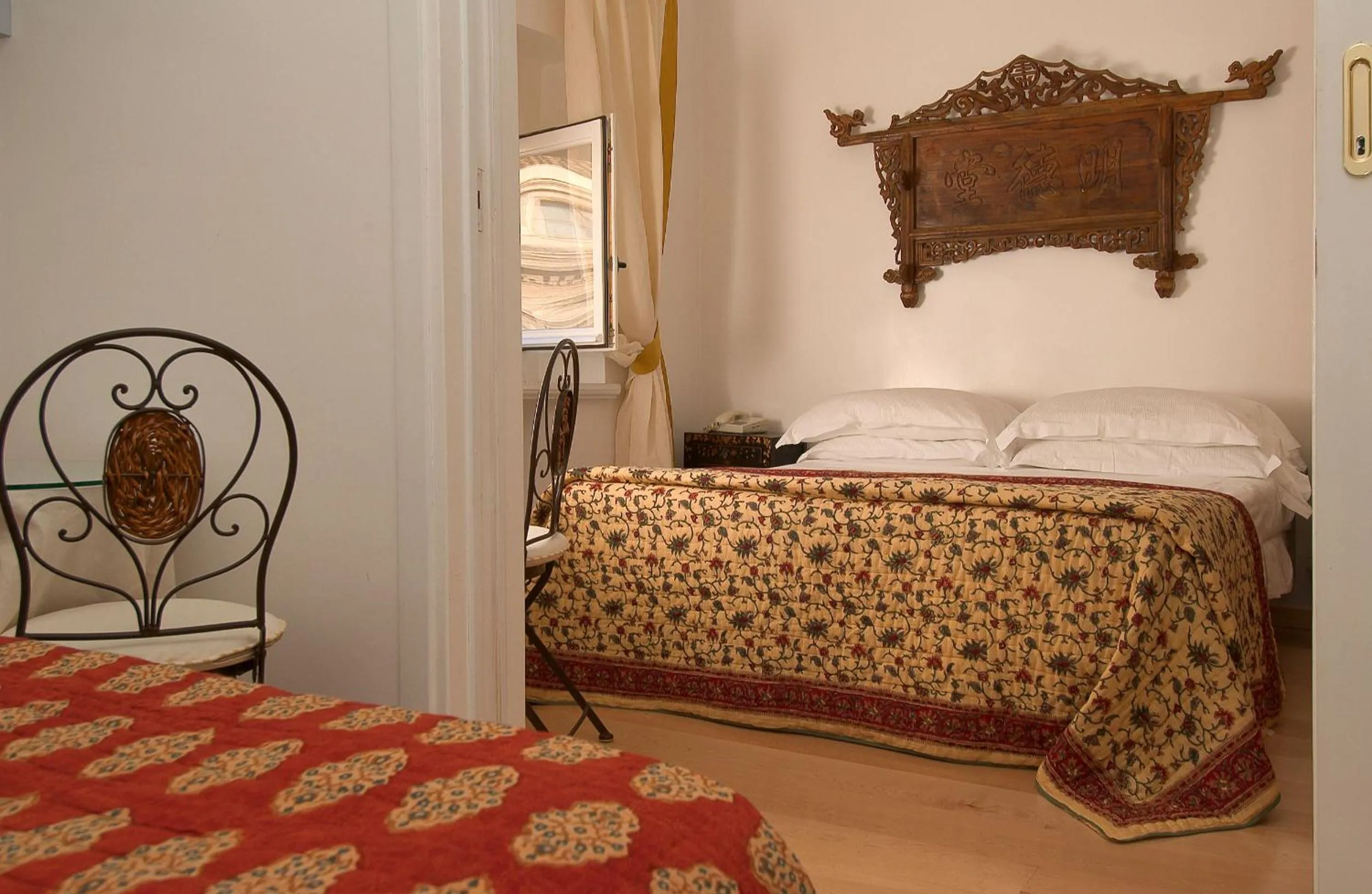 Bed in Hotel Fontana