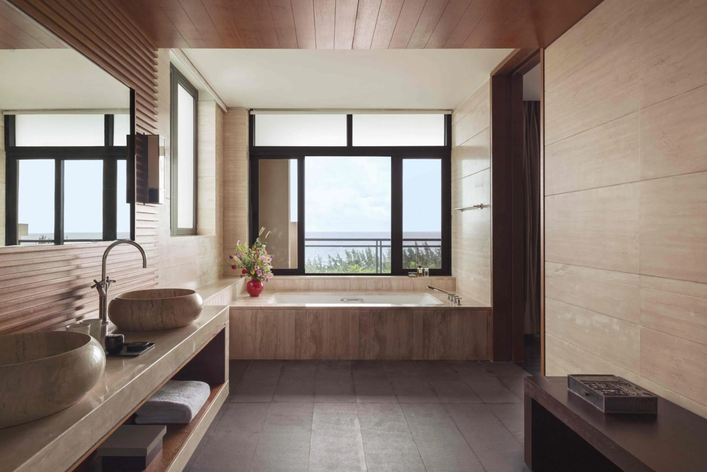 Bathroom in Raffles Hainan Clear Water Bay