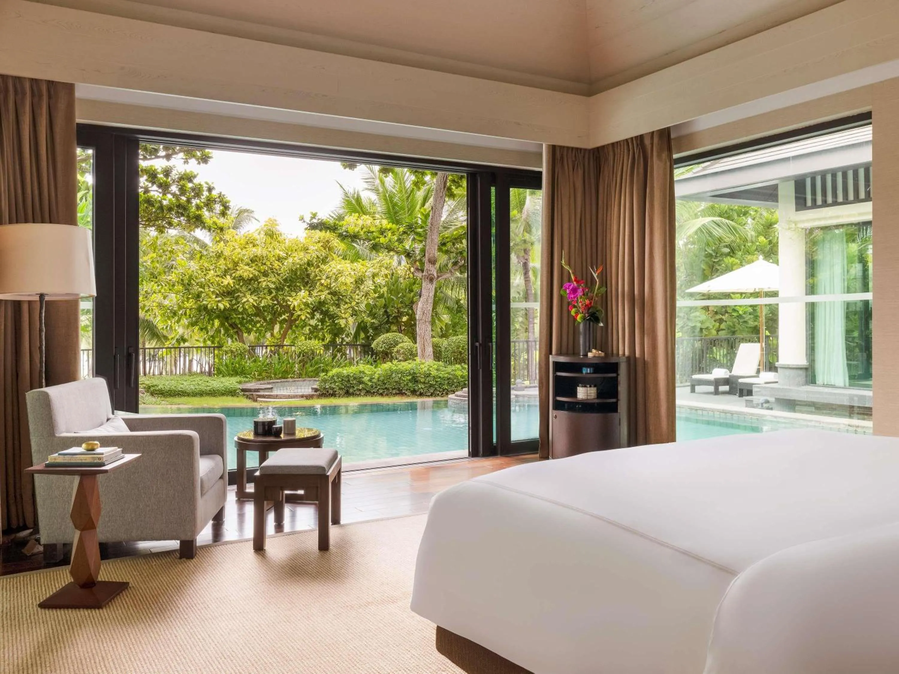 Bedroom, Bed in Raffles Hainan Clear Water Bay