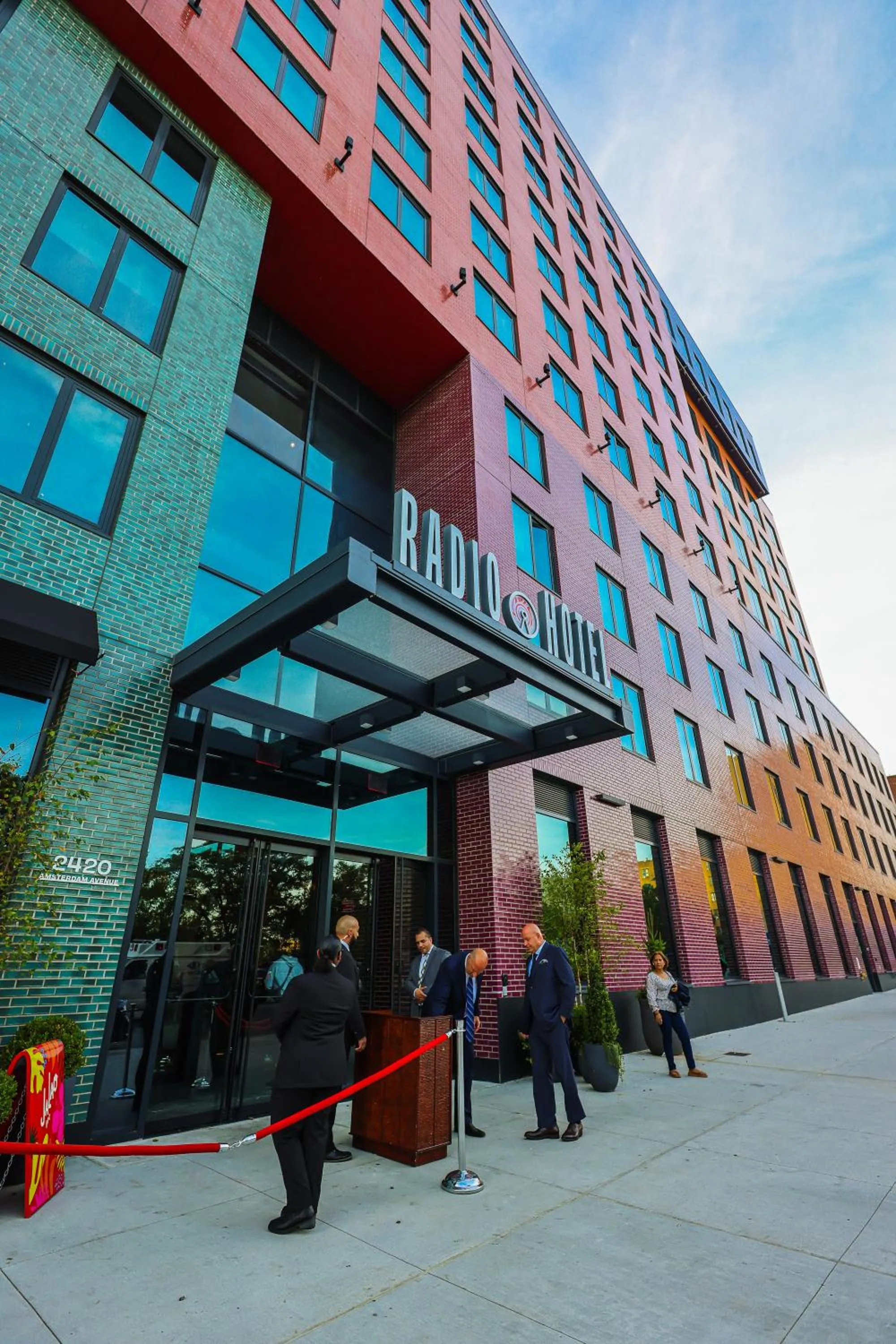 Property building in Radio Hotel