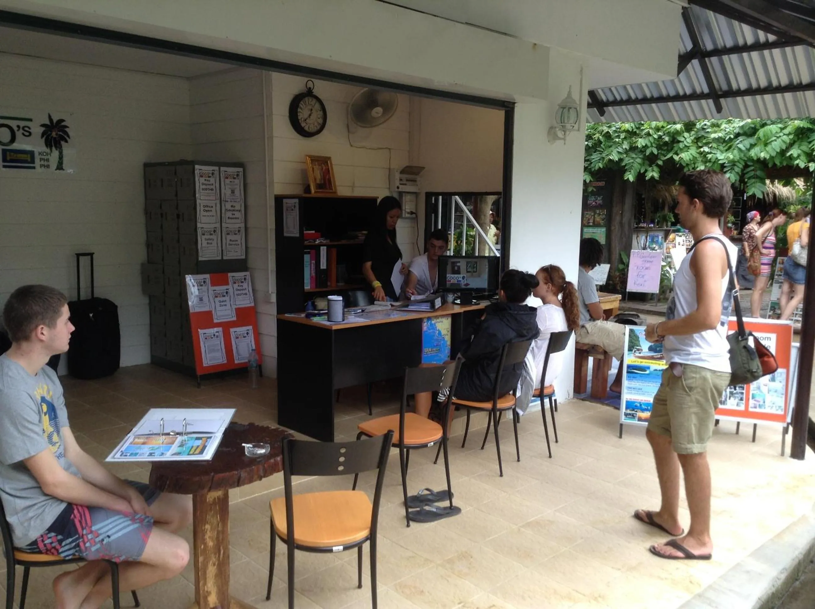 Facade/entrance in Coco's Guest House