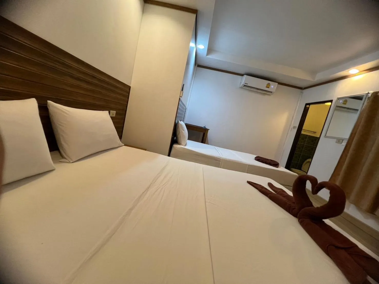 Bed in Coco's Guest House