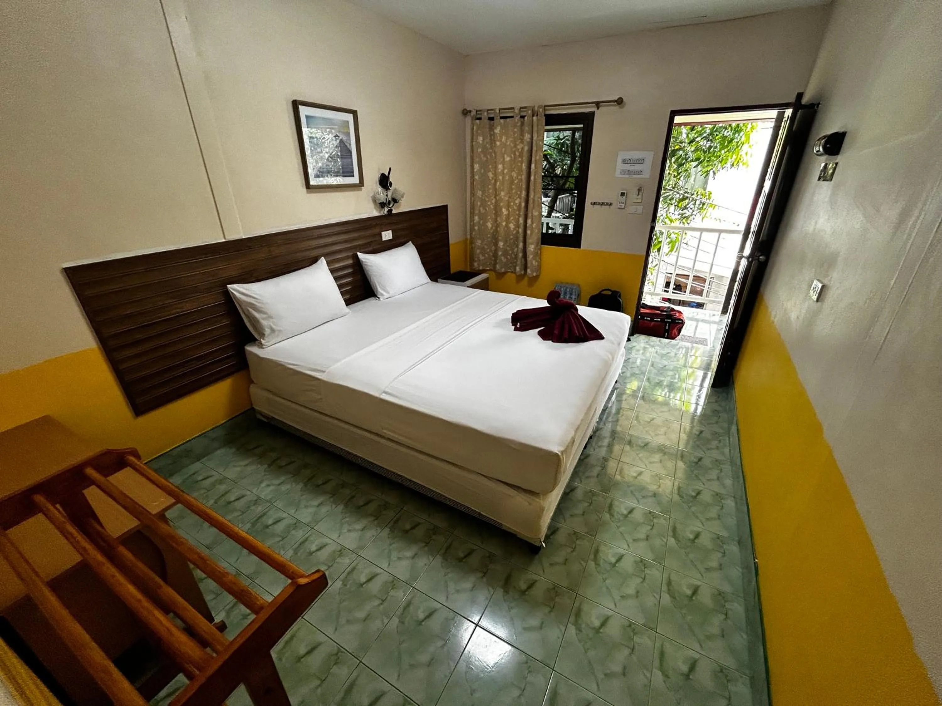 Bed in Coco's Guest House