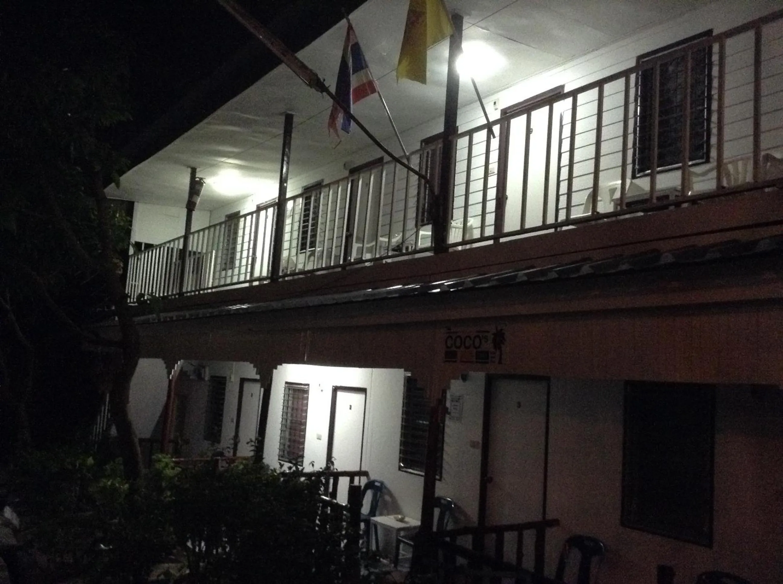 Facade/entrance in Coco's Guest House