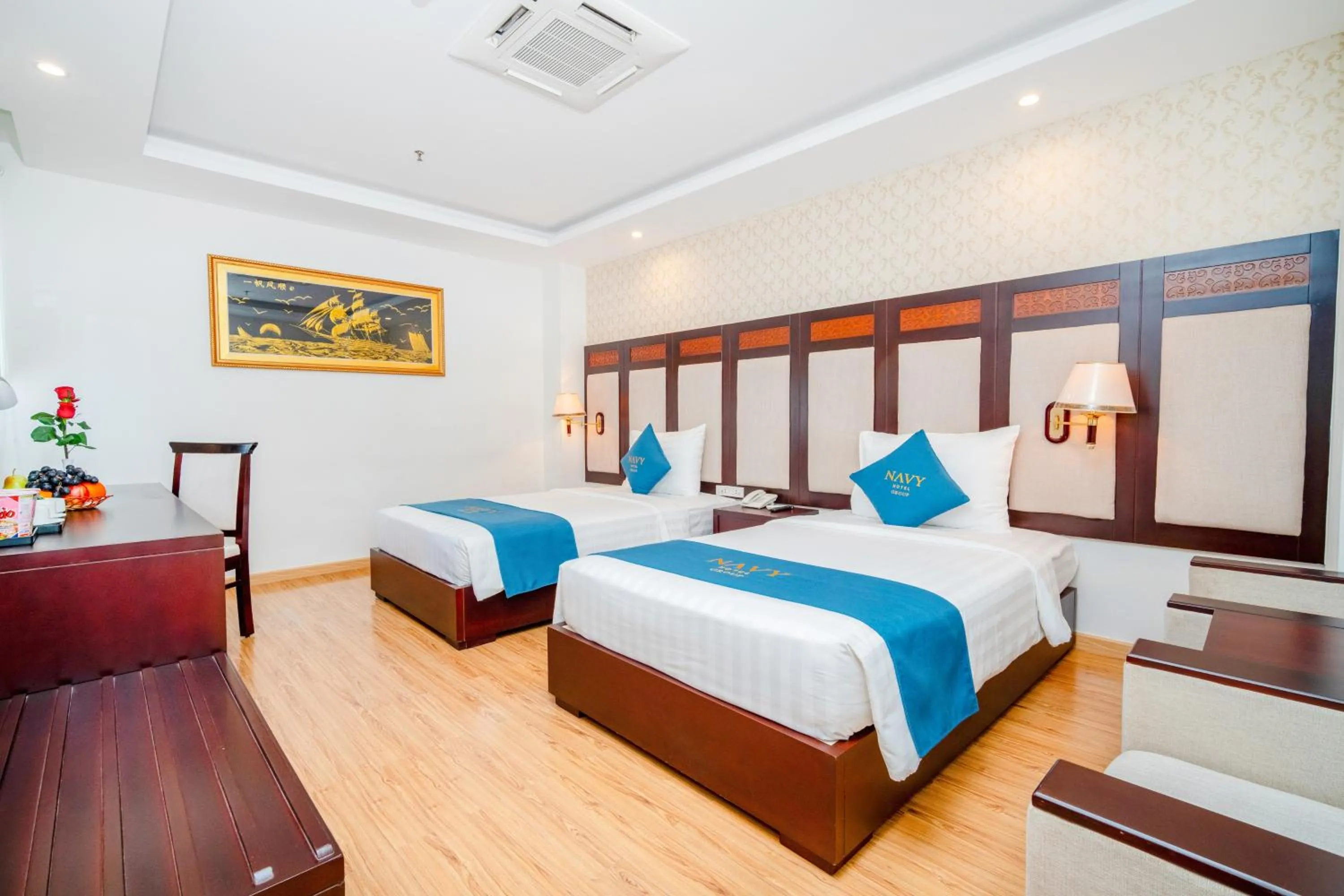 Bed in Galliot Hotel Nha Trang