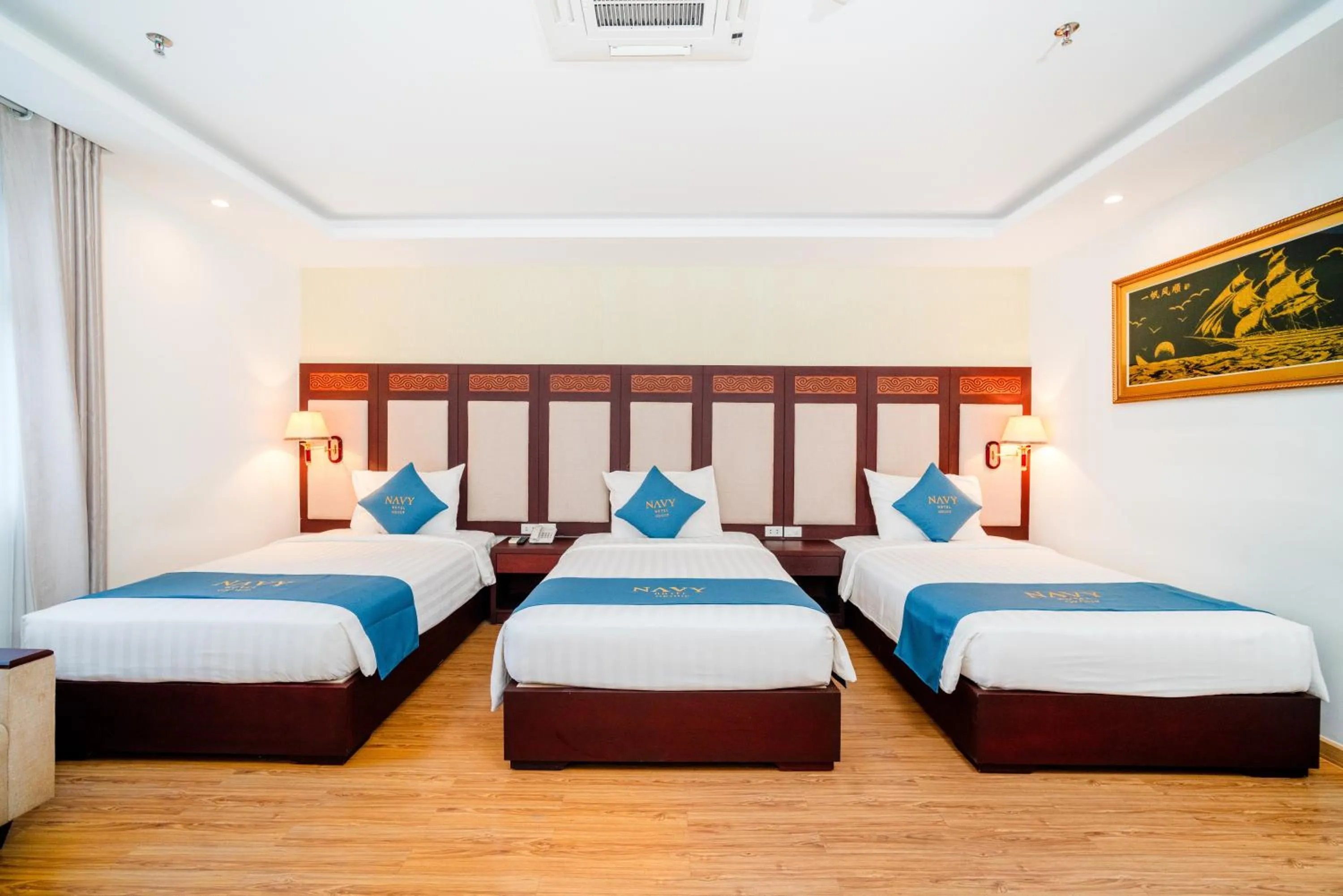 Bed in Galliot Hotel Nha Trang