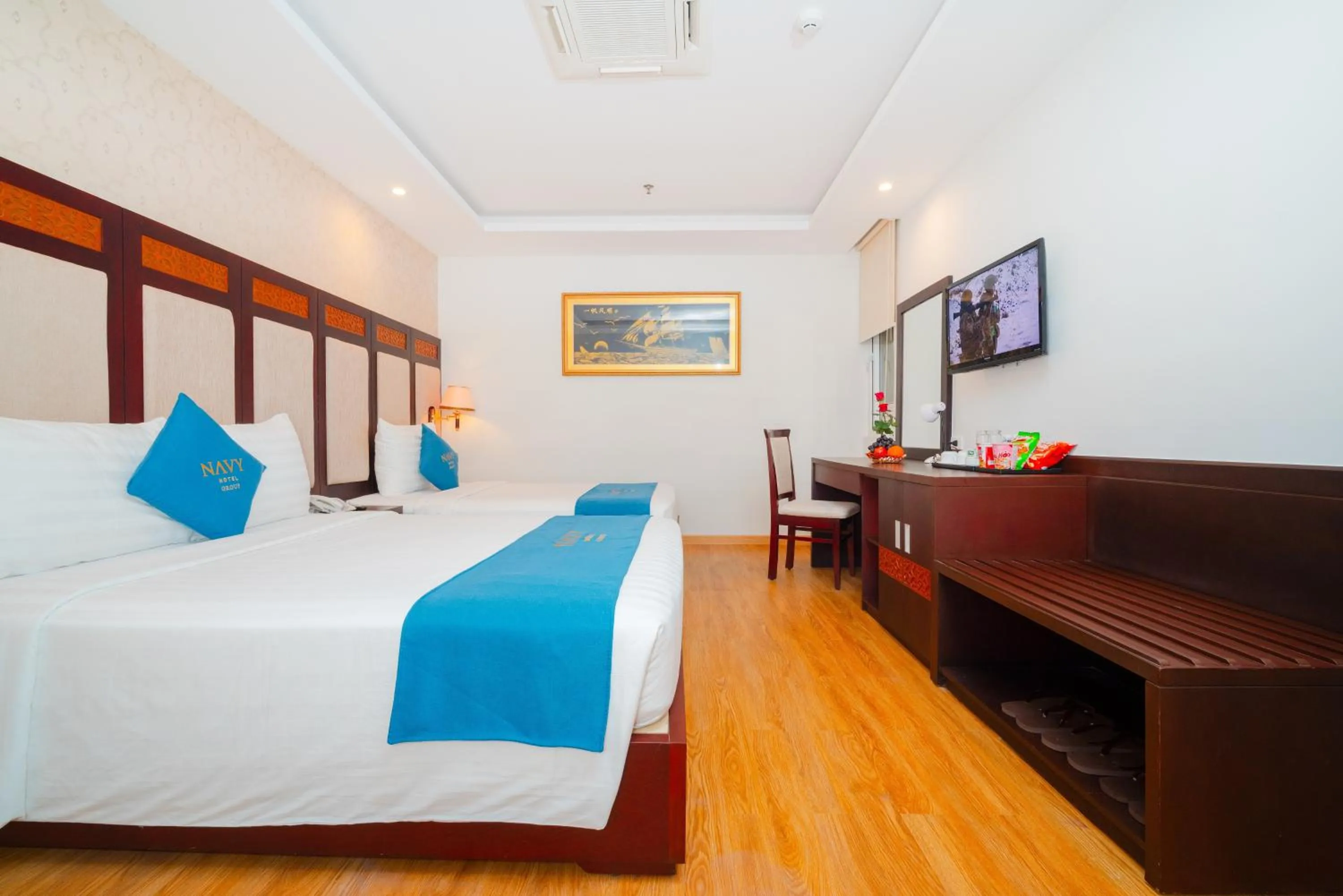 Bed in Galliot Hotel Nha Trang