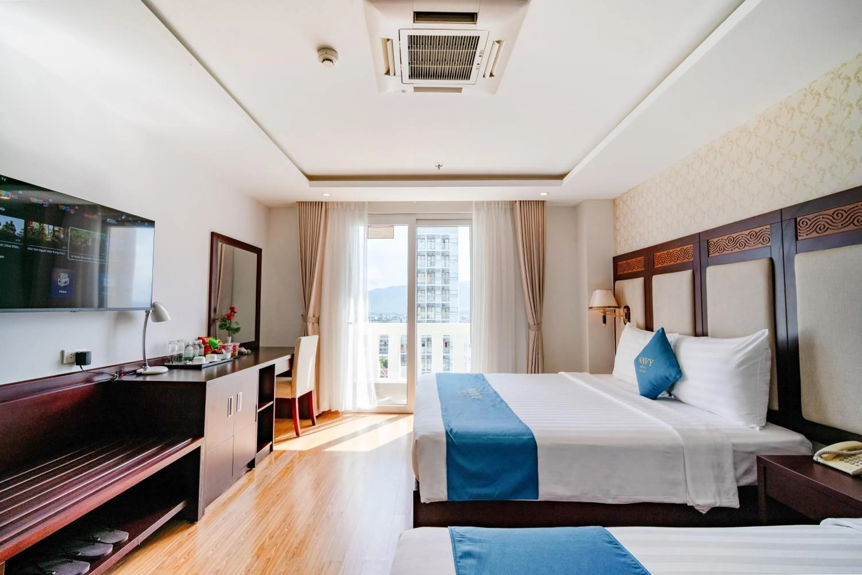 Bed in Galliot Hotel Nha Trang