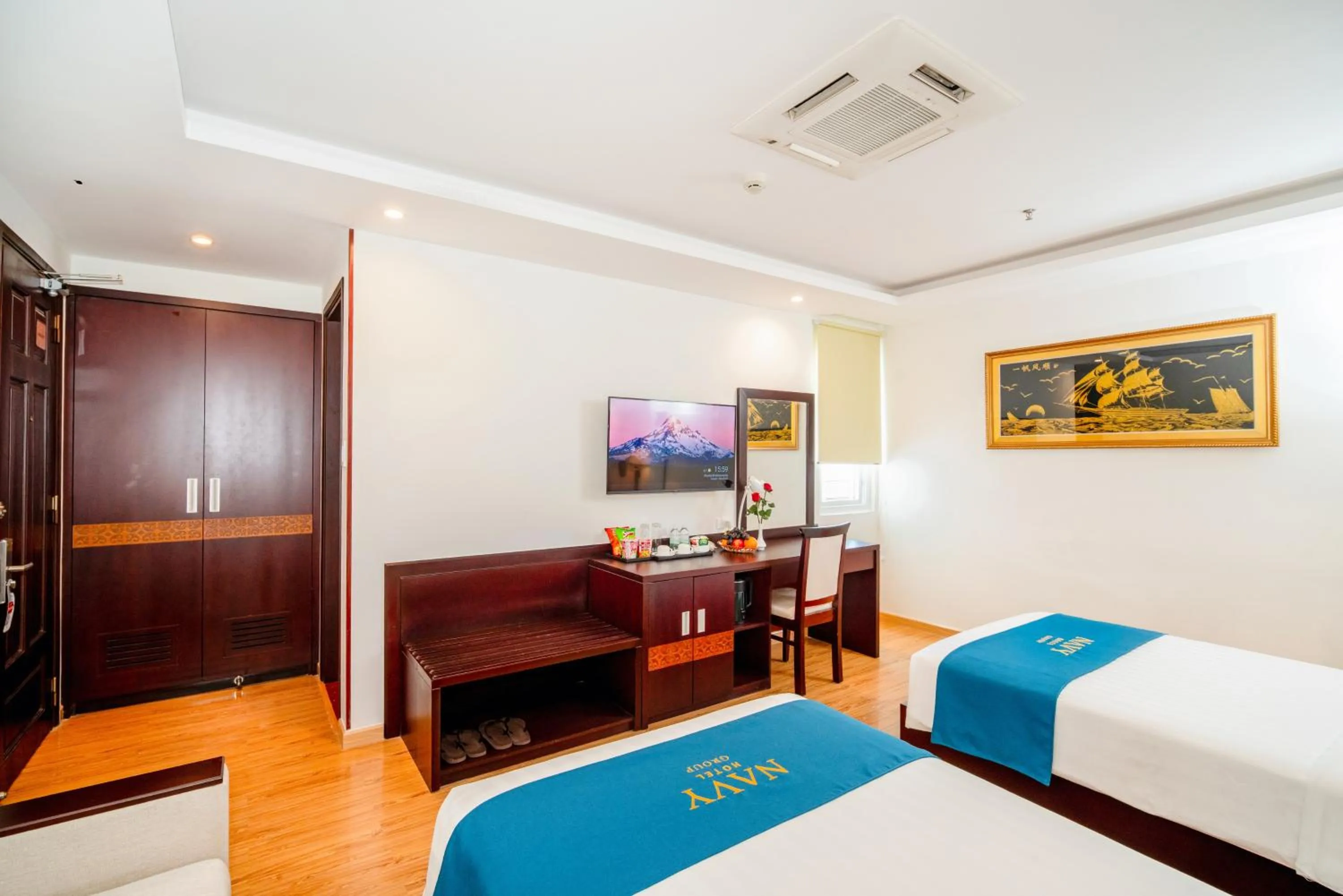 Bed in Galliot Hotel Nha Trang