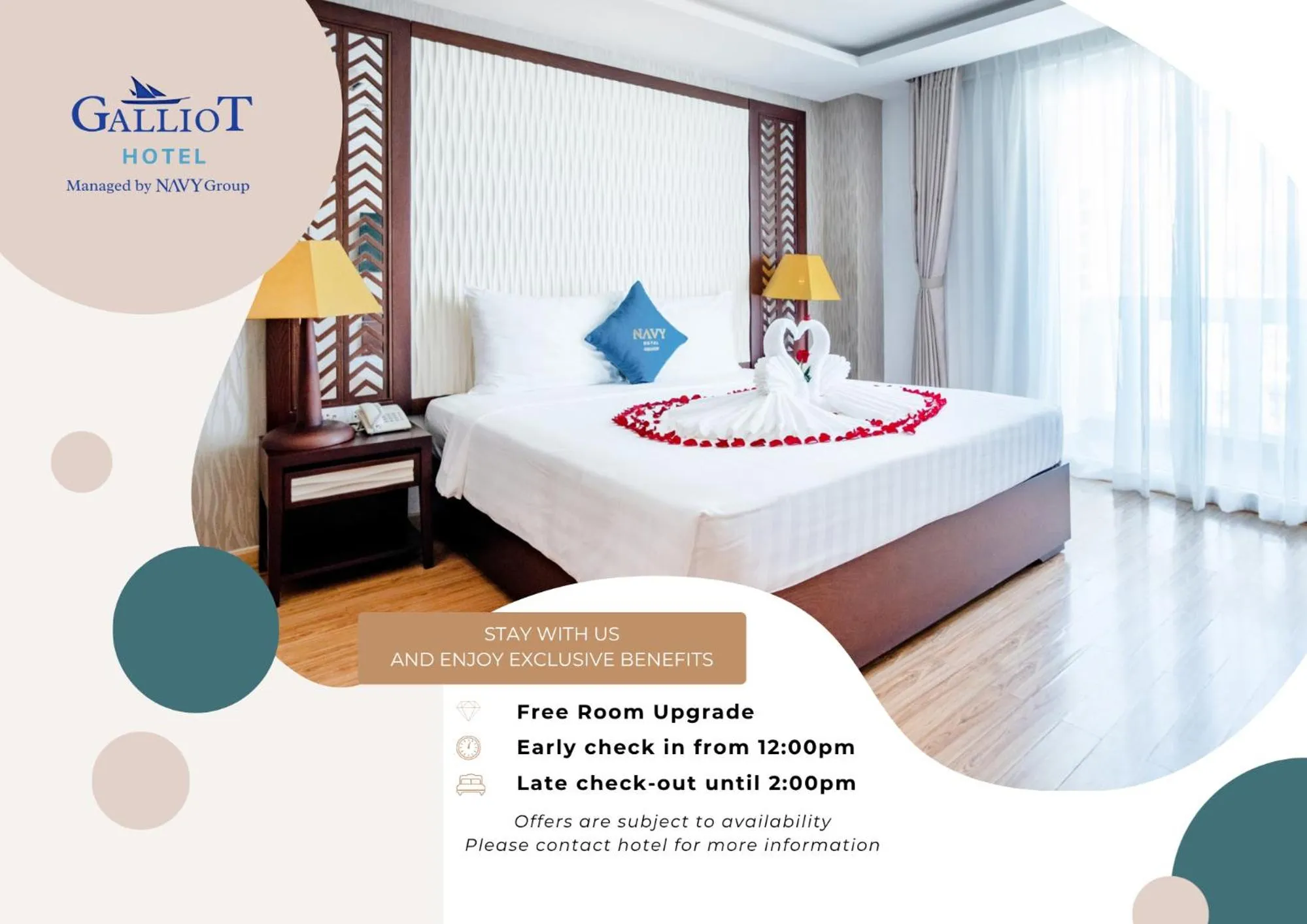 Photo of the whole room, Bed in Galliot Hotel Nha Trang