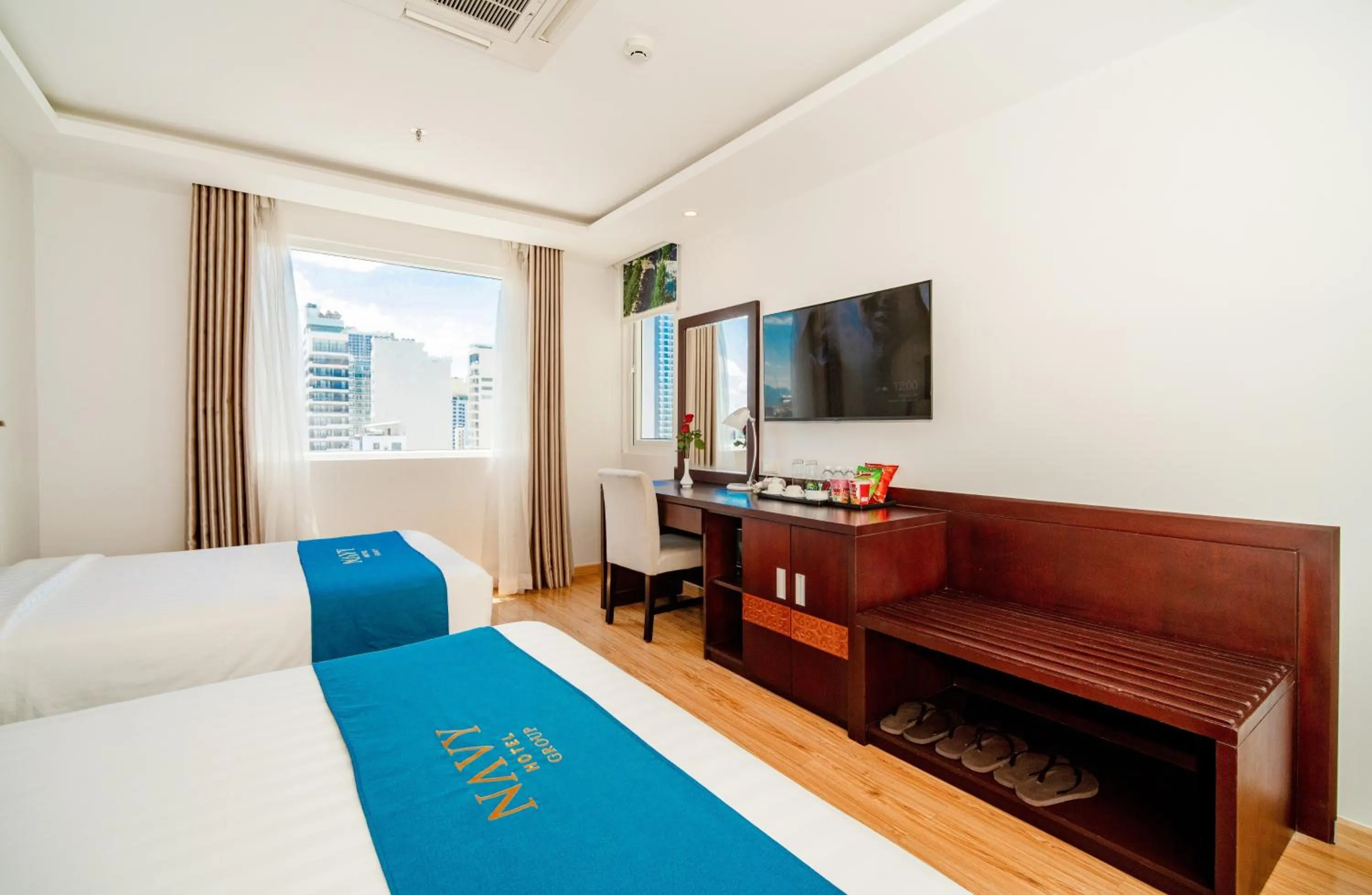 Bed in Galliot Hotel Nha Trang