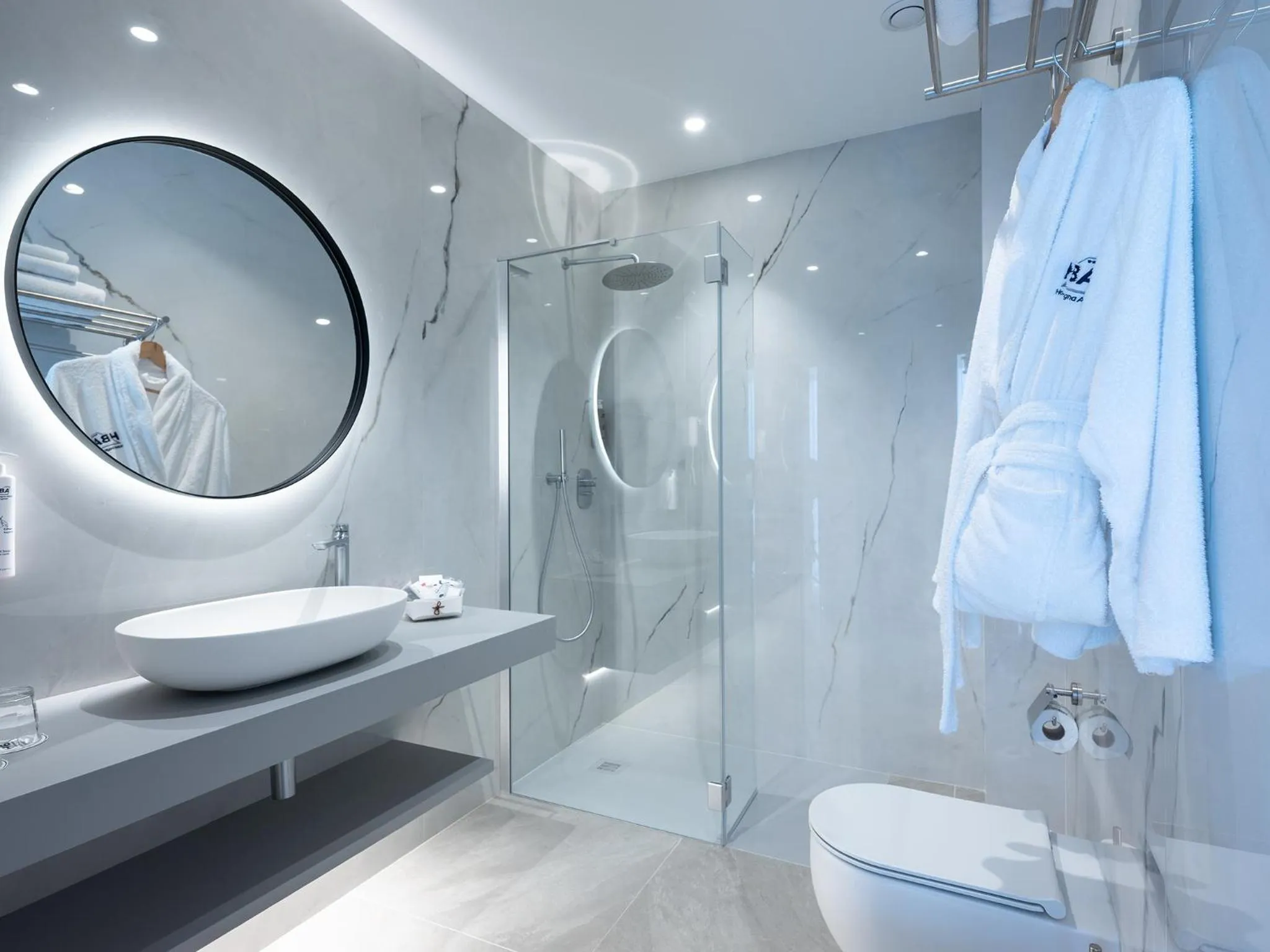 Bathroom in Hotel Bologna Airport