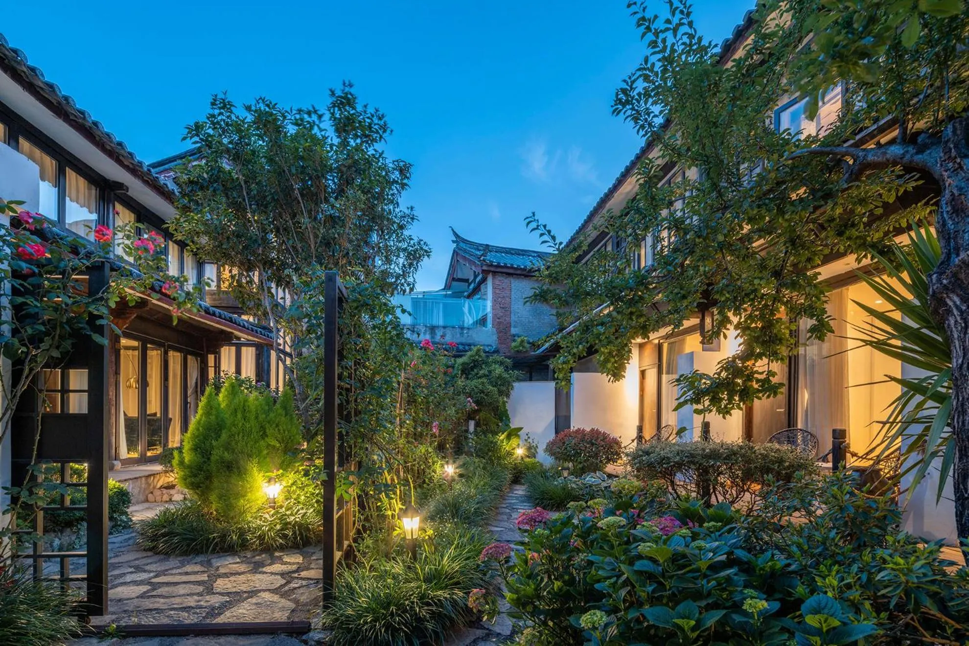 Garden in The Bivou Lijiang