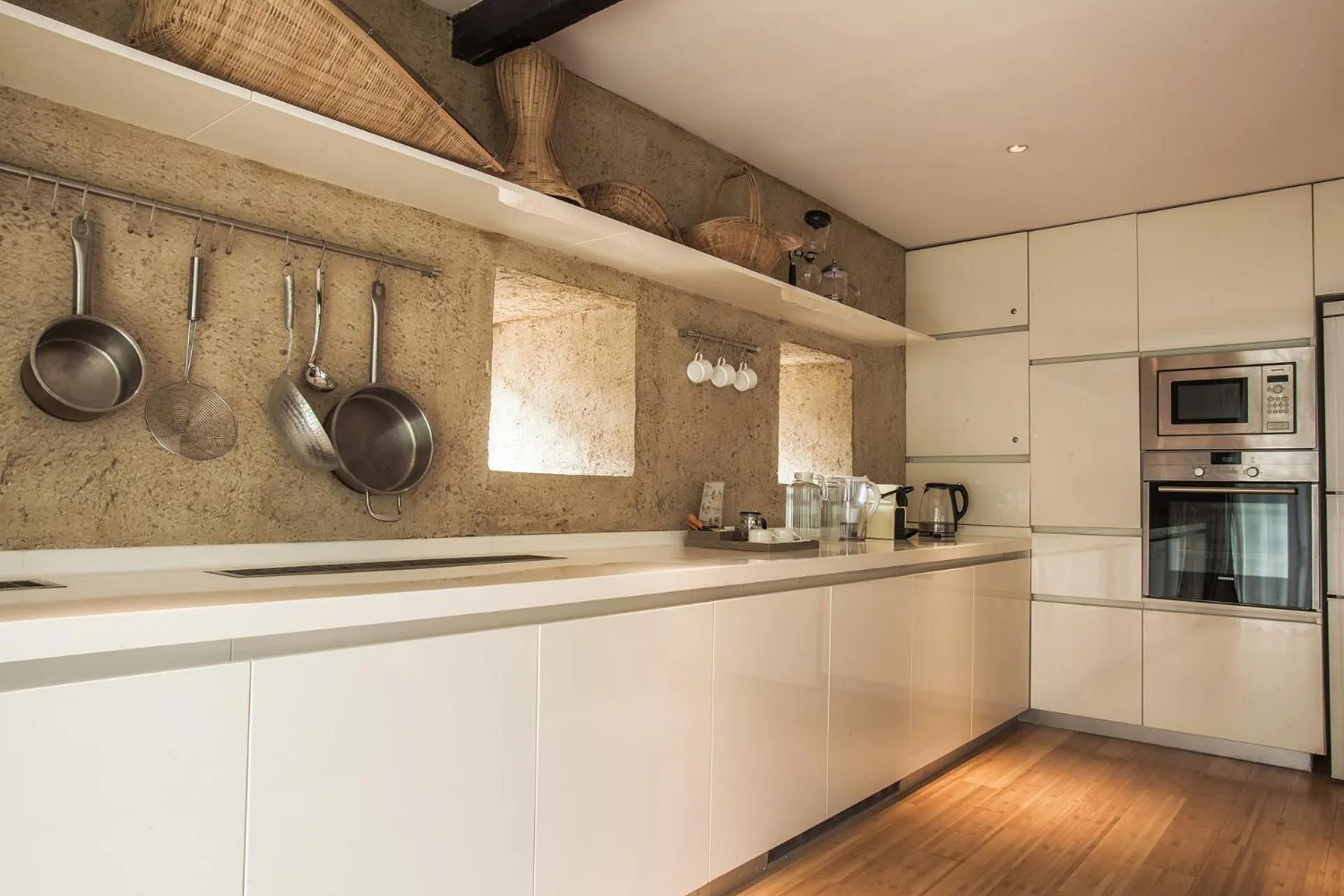 Communal kitchen in The Bivou Lijiang