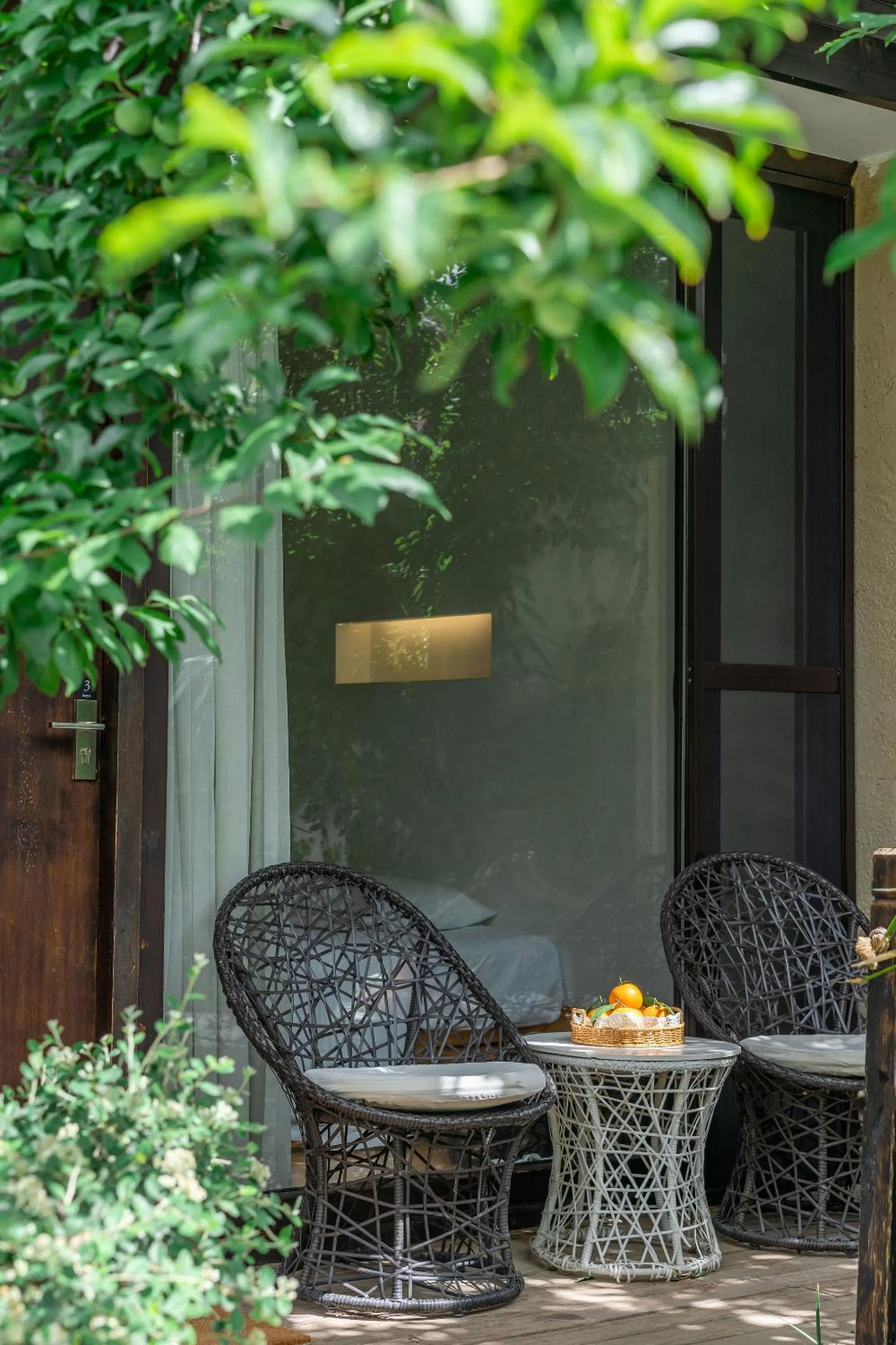 Garden view in The Bivou Lijiang