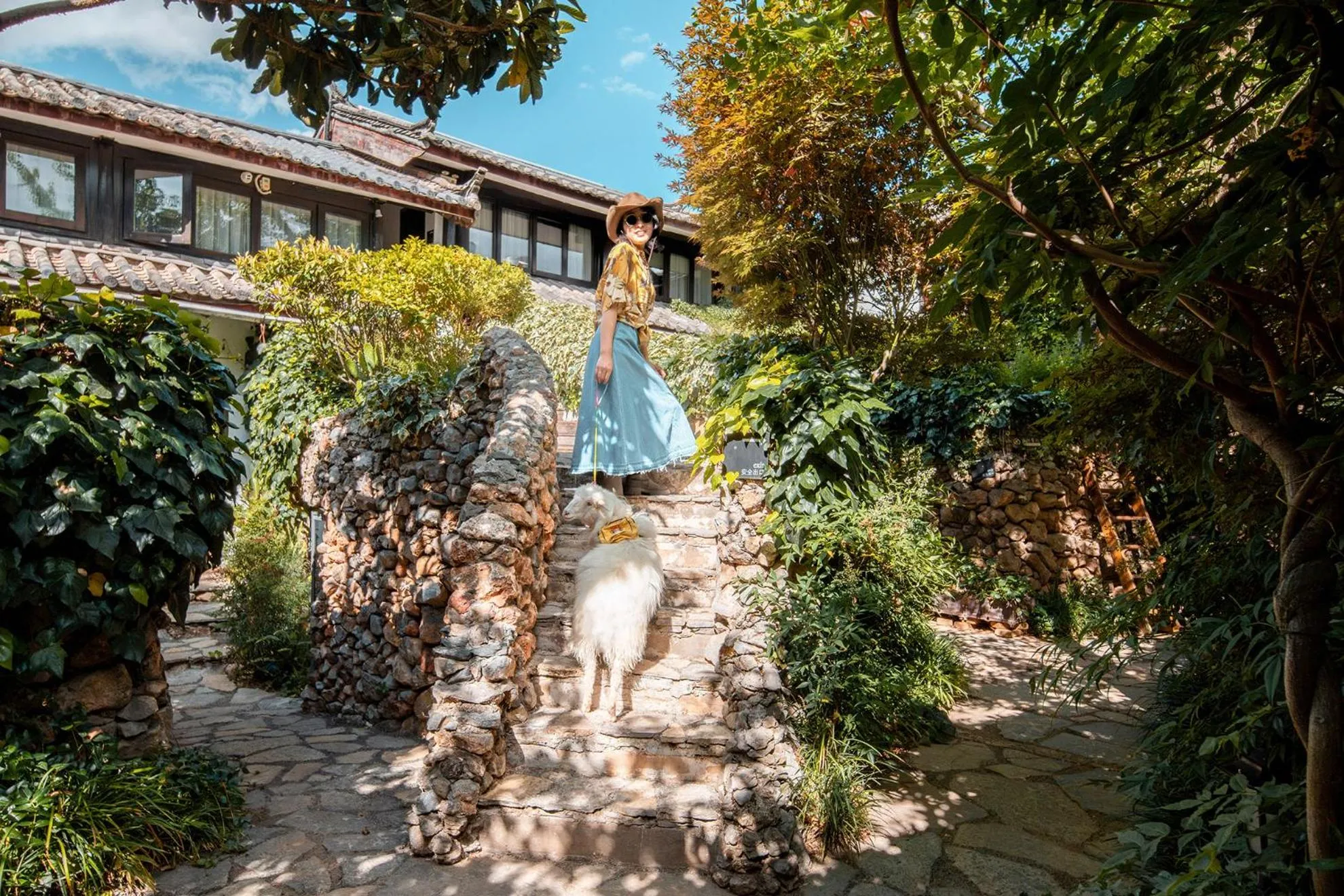 Garden in The Bivou Lijiang