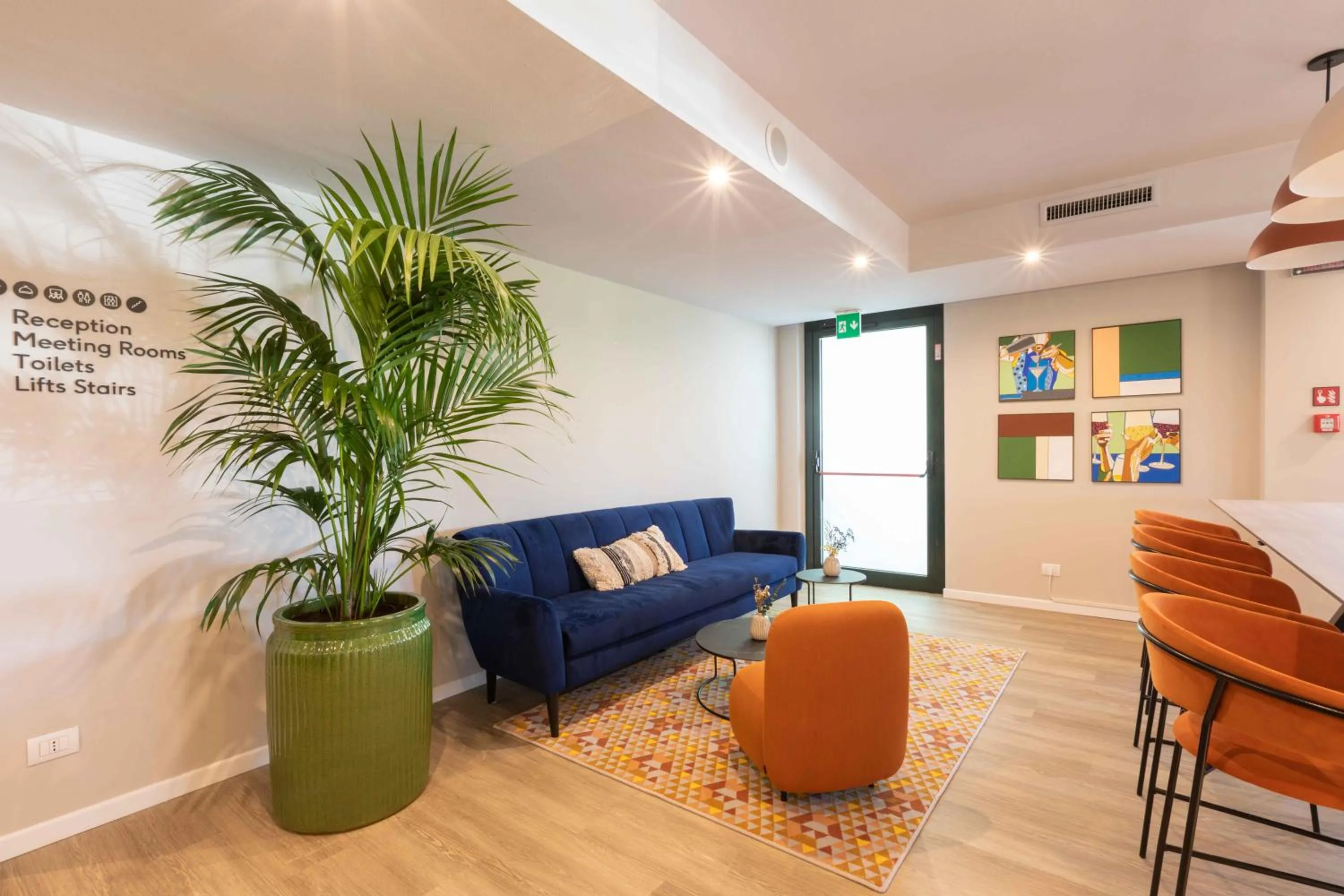 Lounge or bar in Belstay Milano Linate