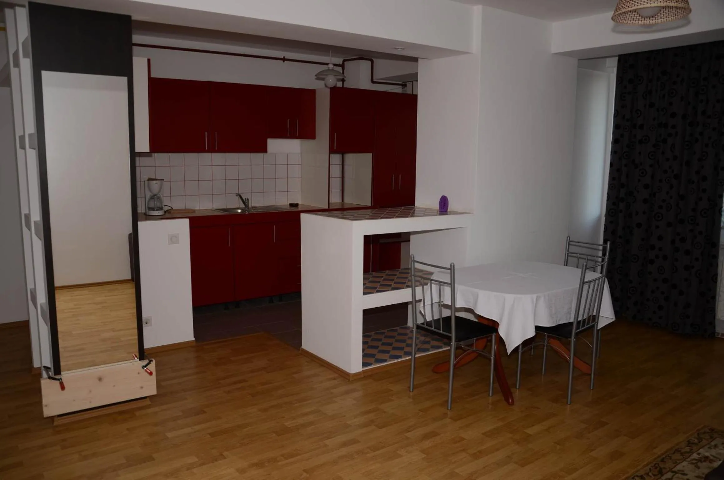 Kitchen or kitchenette in Apart La Cave