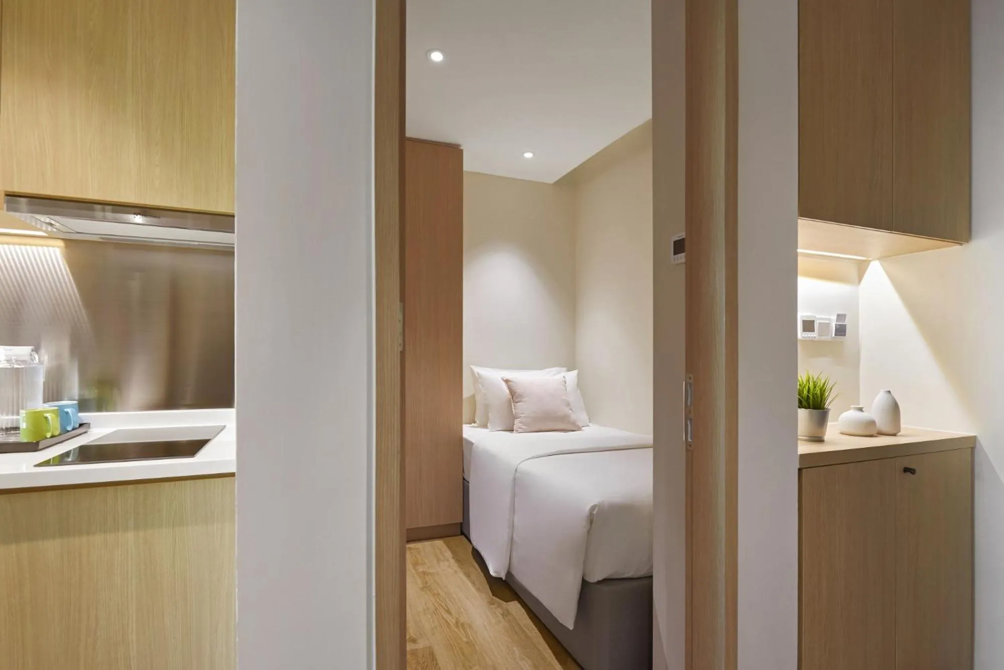 Bed in Hotel Komune Living & Wellness Kuala Lumpur