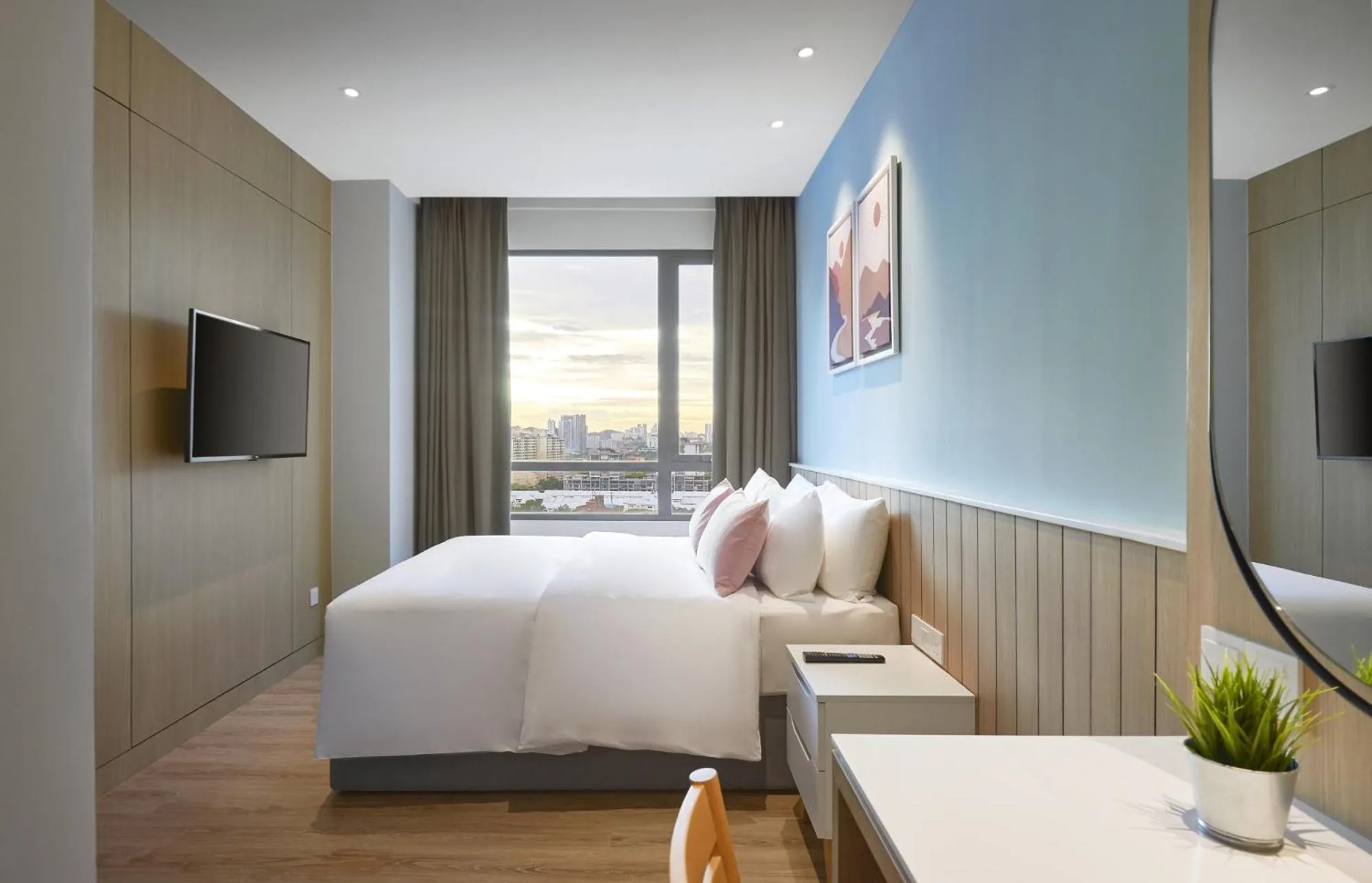 Bed in Hotel Komune Living & Wellness Kuala Lumpur