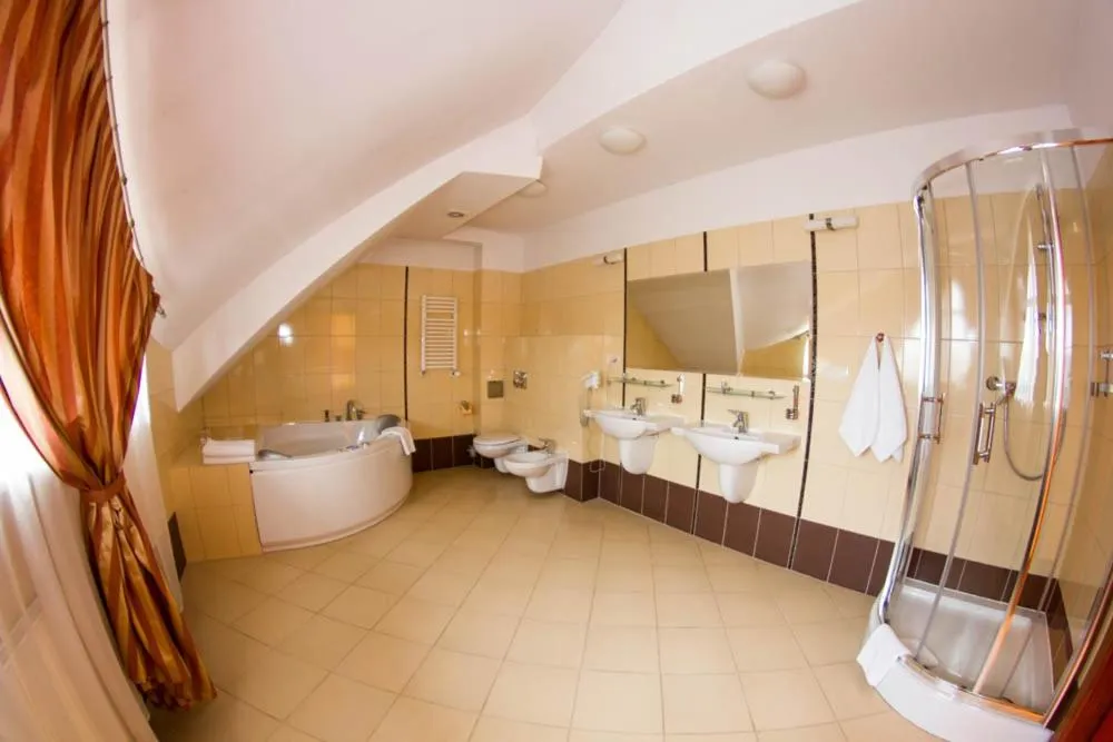 Shower in Hotel Stodółka