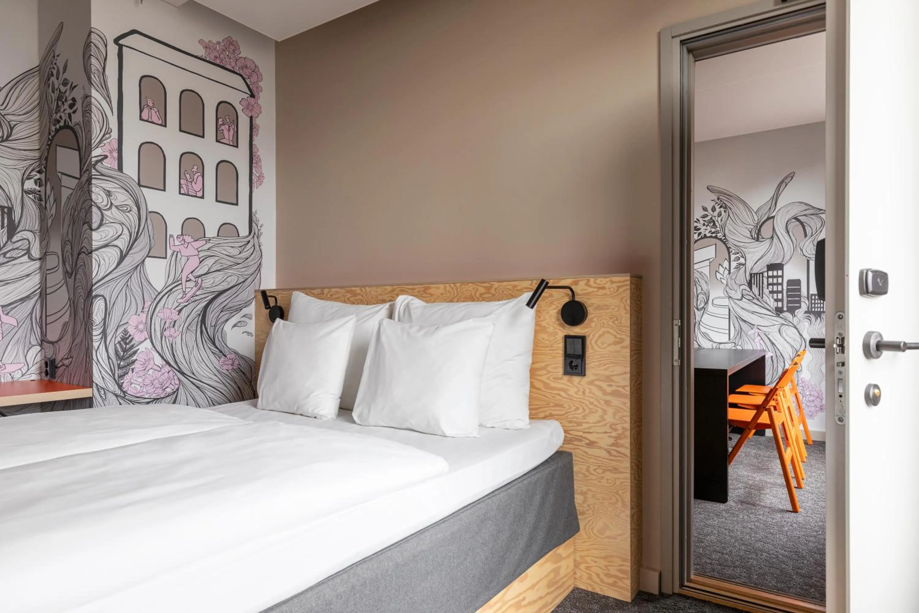 Bed in Heymo 1 by Sokos Hotels