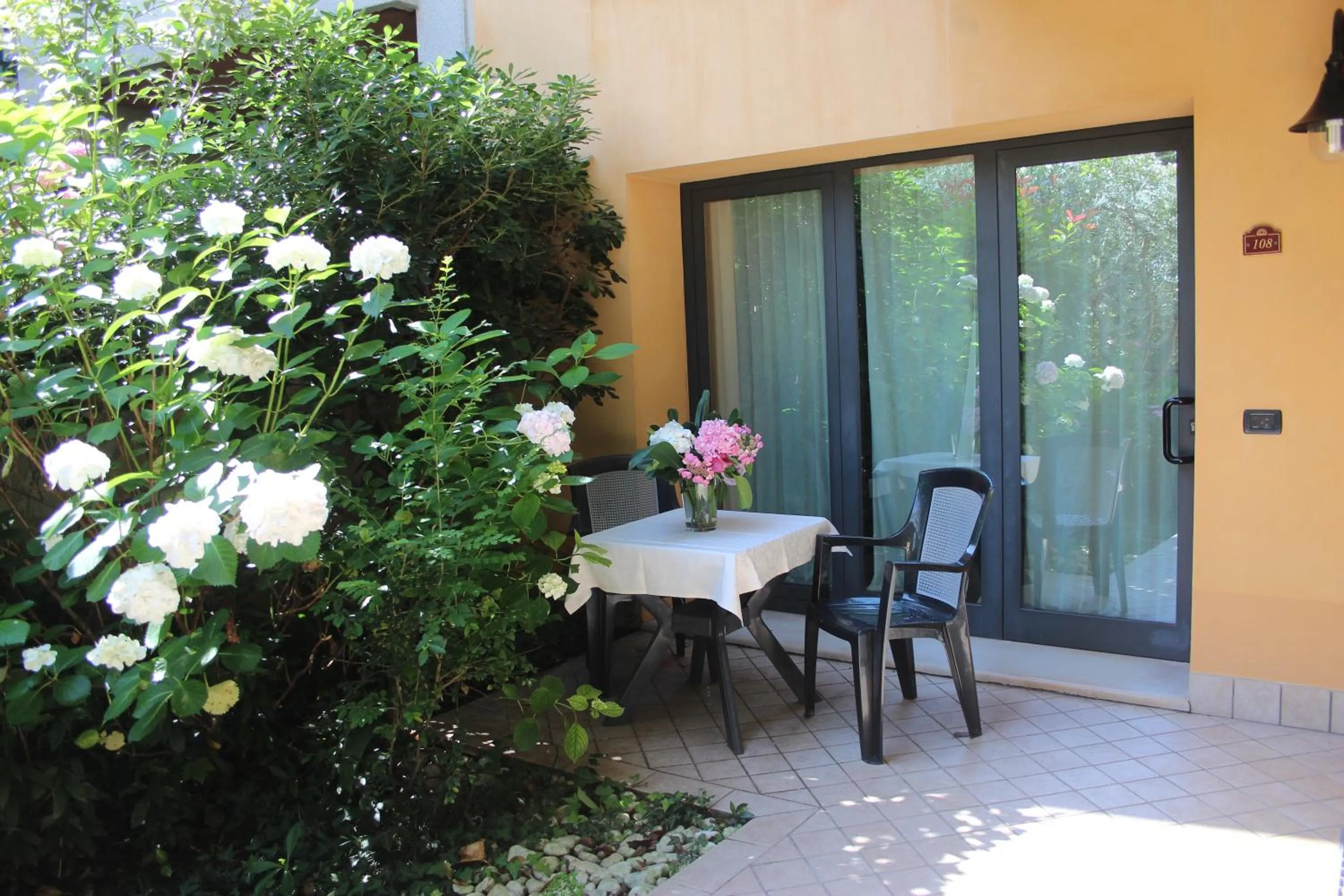 Balcony/Terrace in Admiral Hotel Villa Erme