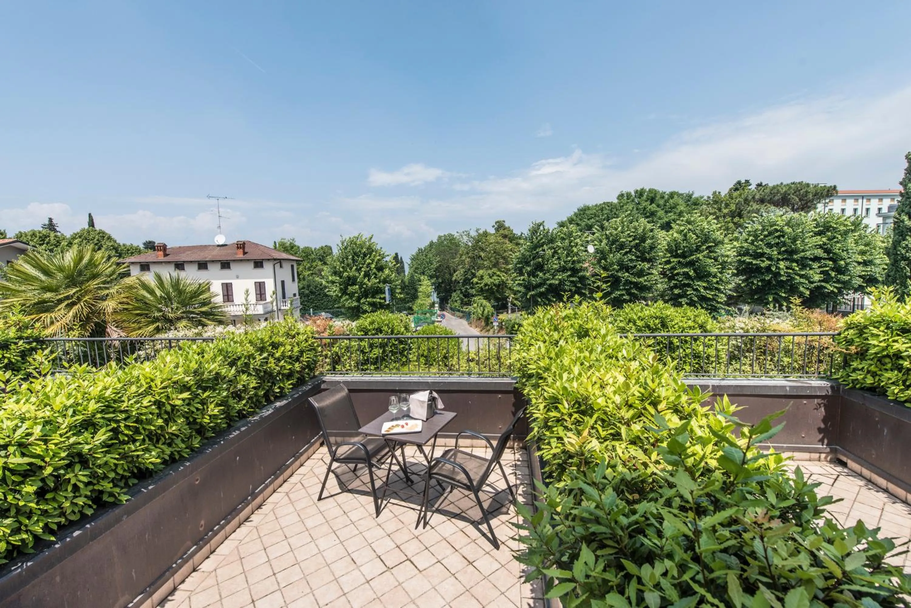 Balcony/Terrace in Admiral Hotel Villa Erme