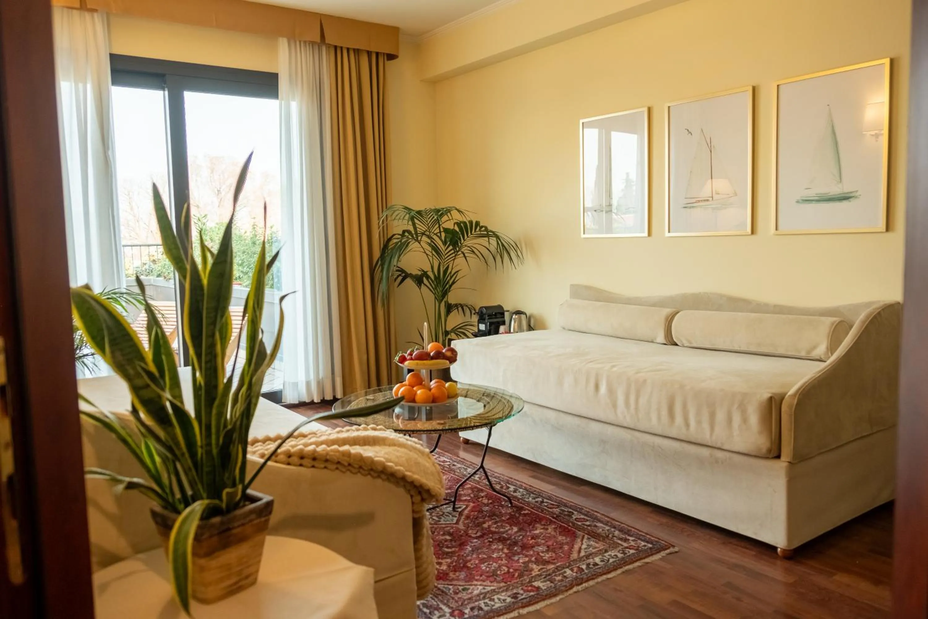 Photo of the whole room, Bed in Admiral Hotel Villa Erme