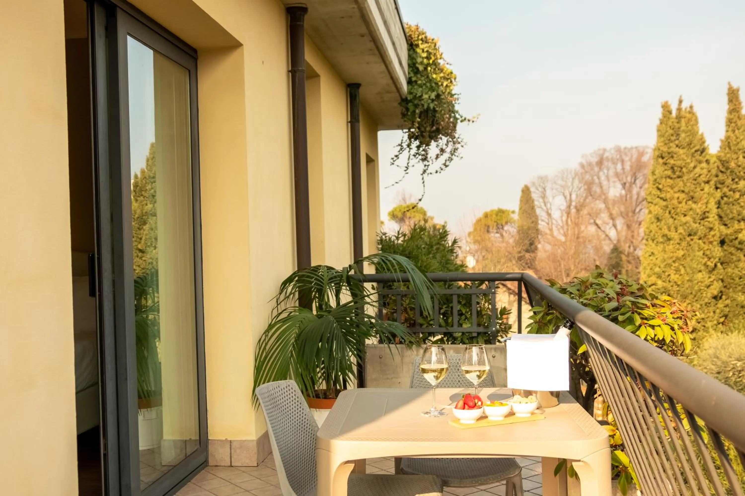 Balcony/Terrace in Admiral Hotel Villa Erme