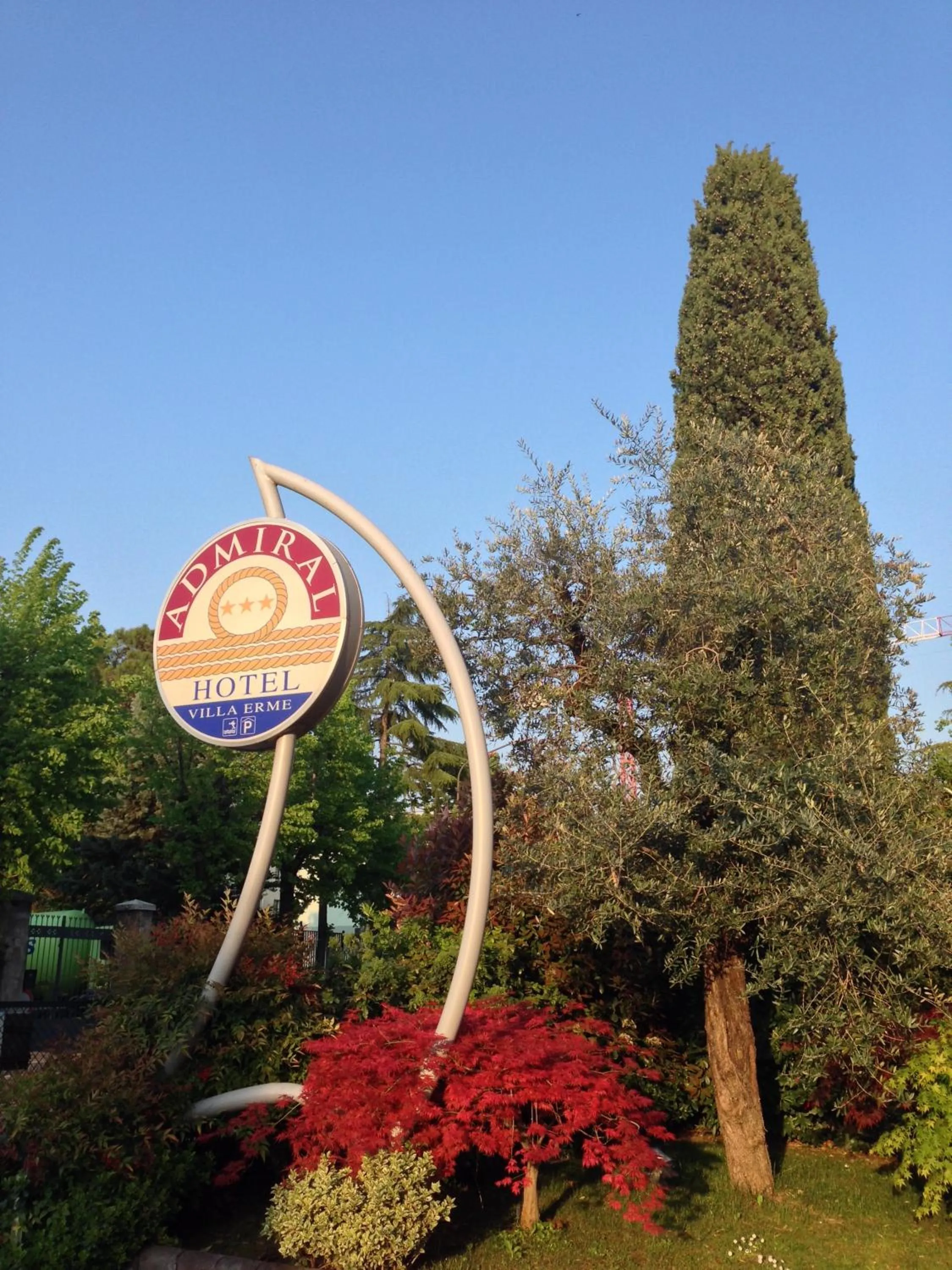 Decorative detail in Admiral Hotel Villa Erme