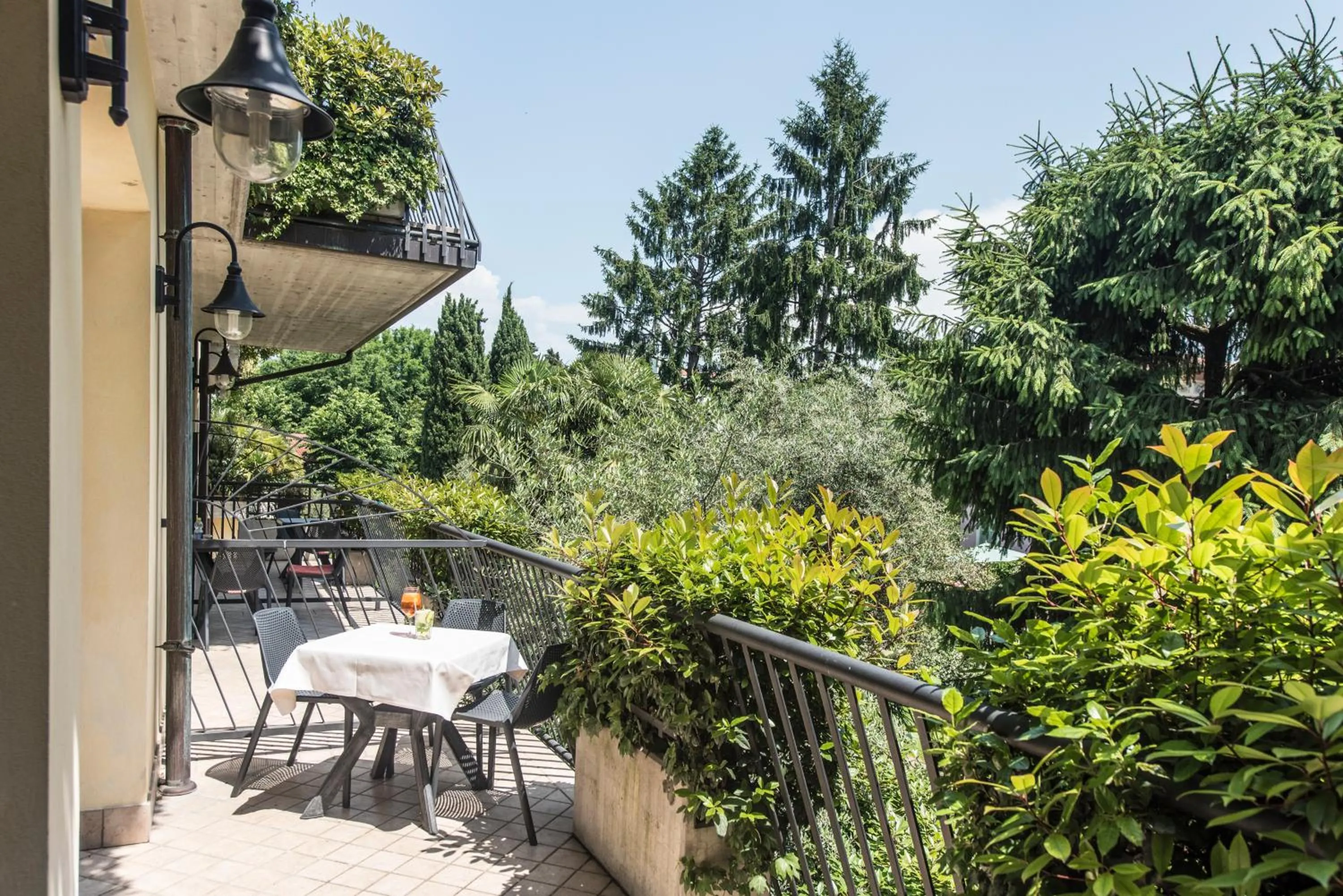 Balcony/Terrace in Admiral Hotel Villa Erme