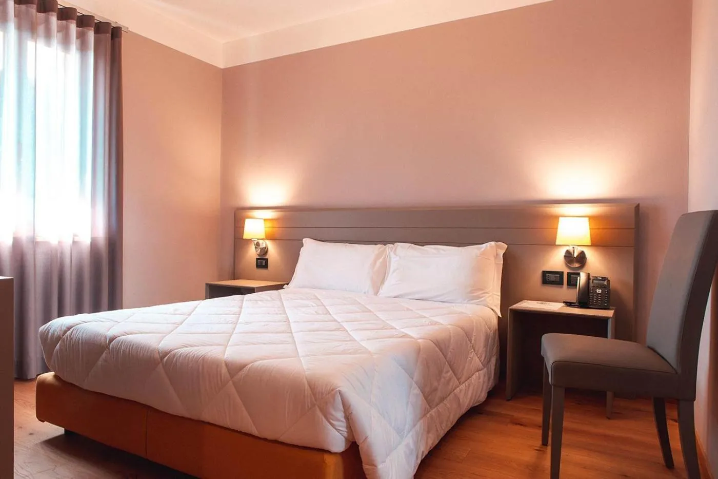 Bed in Hotel Patriarchi