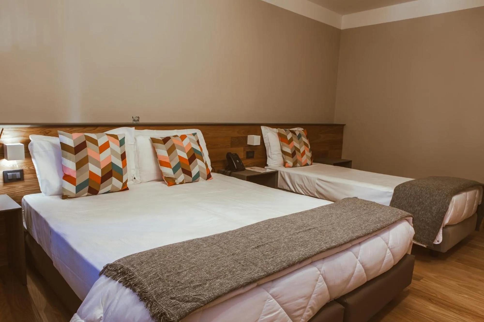 Bed in Hotel Patriarchi