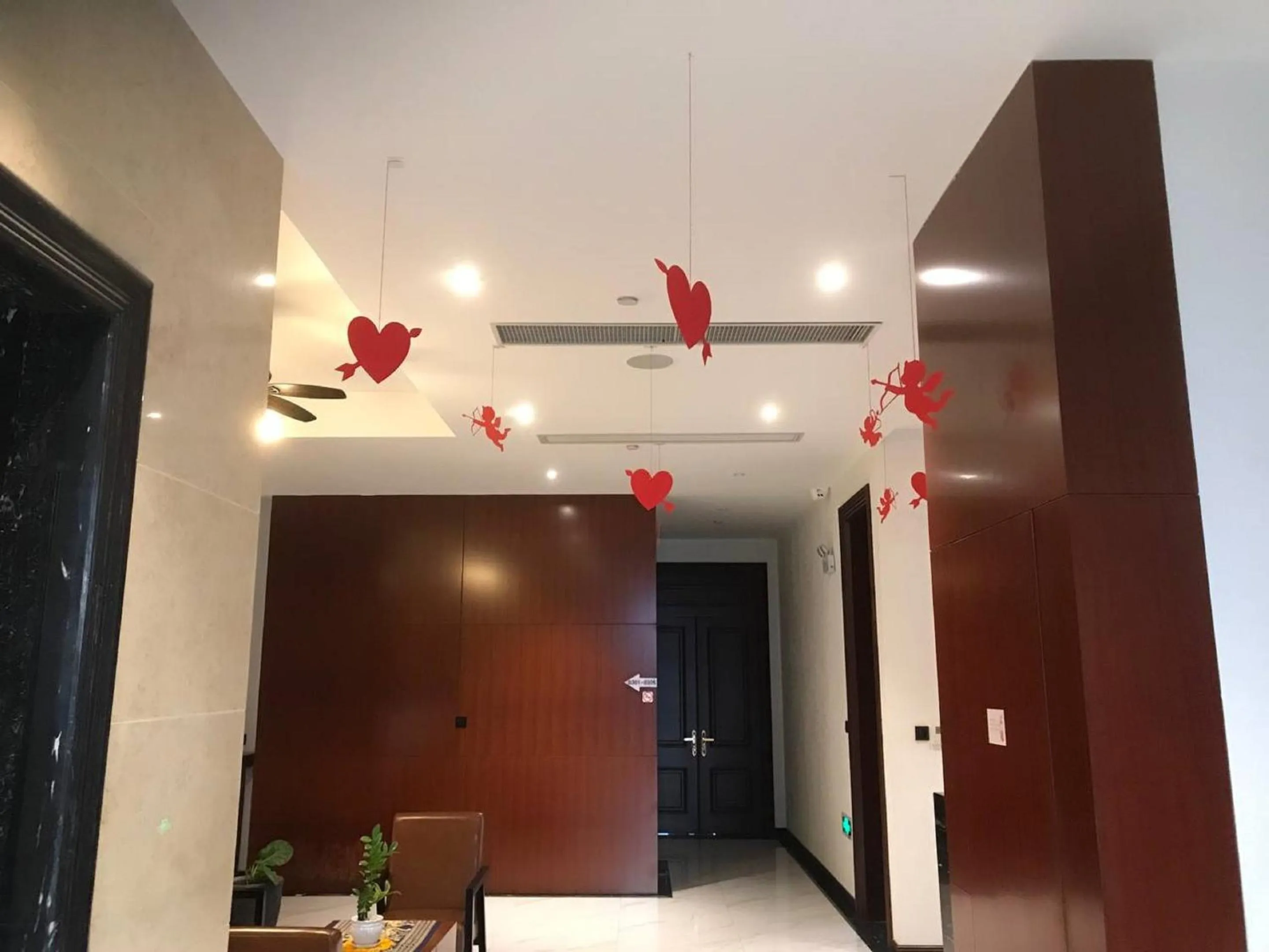 Lobby or reception in V V Hotel Battambang