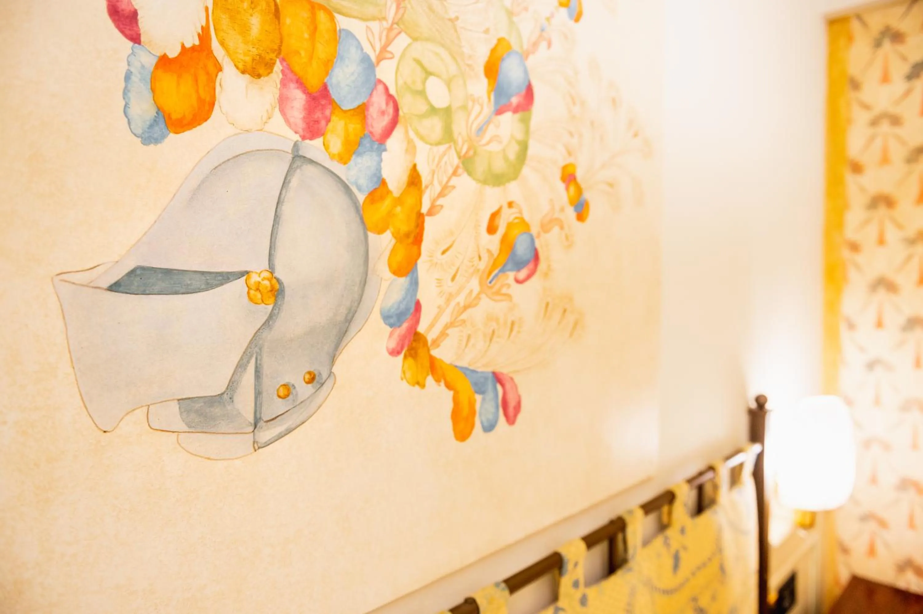 Decorative detail in Art Hotel Commercianti