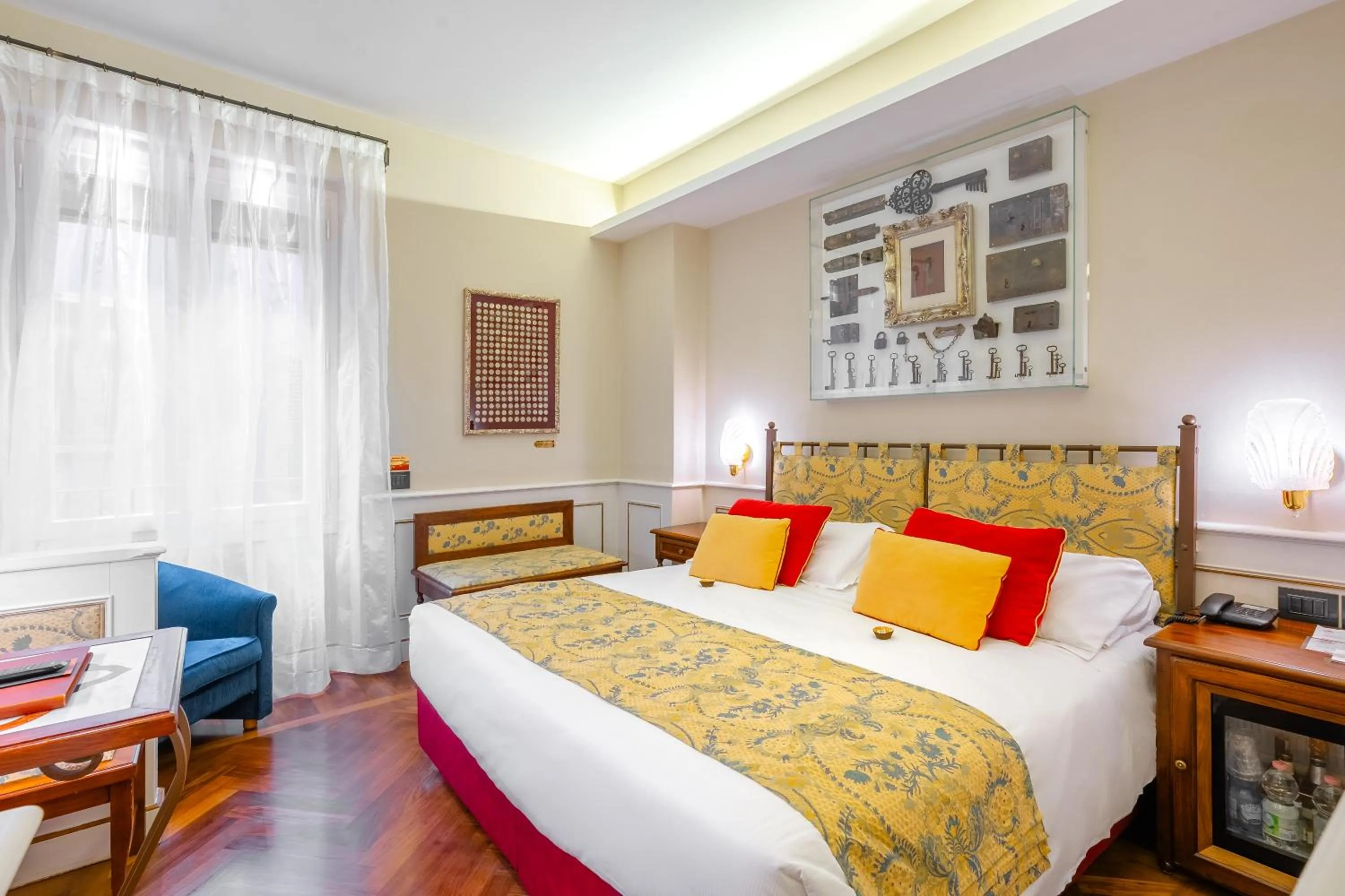 Photo of the whole room, Bed in Art Hotel Commercianti