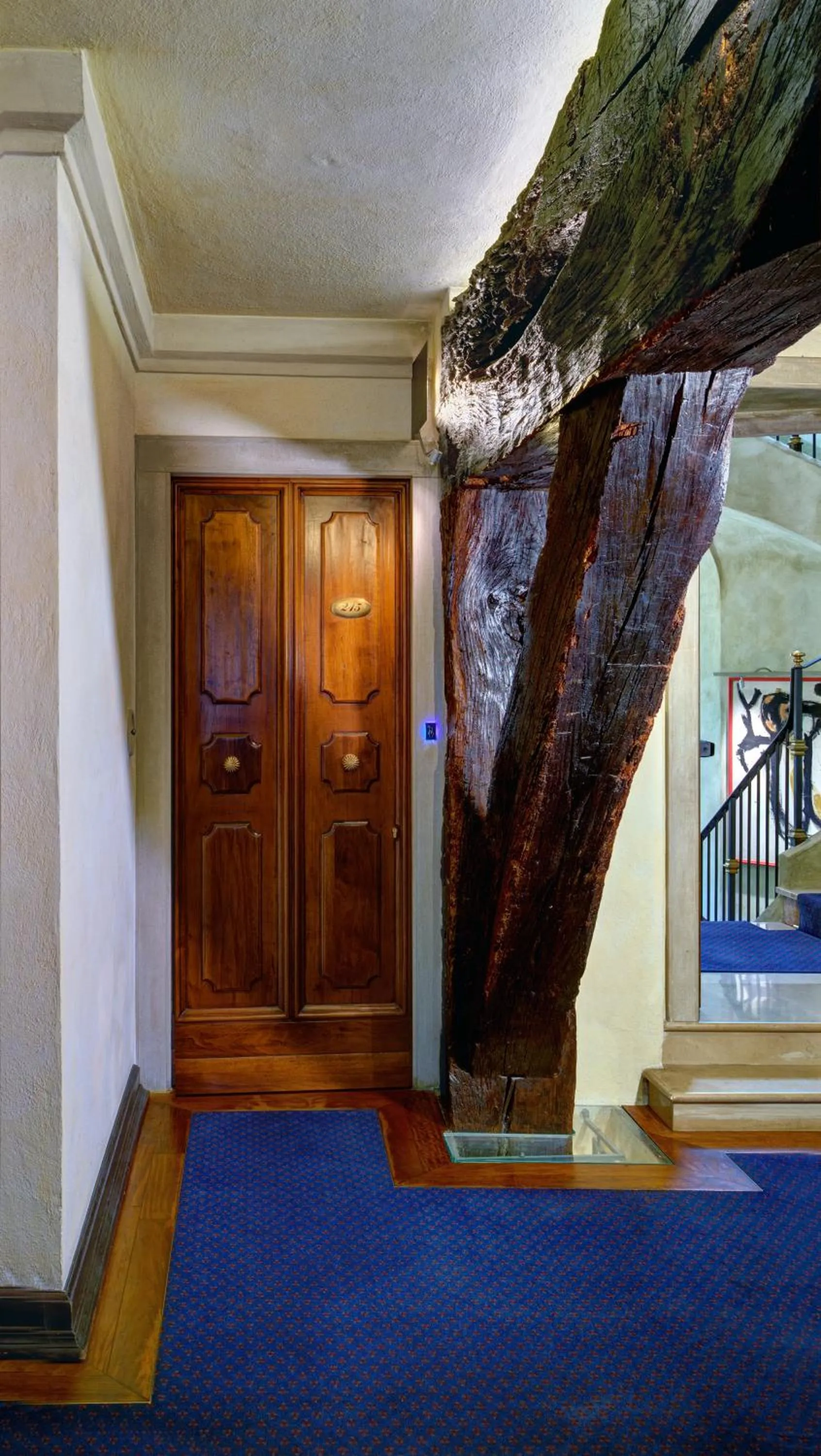 Decorative detail in Art Hotel Commercianti