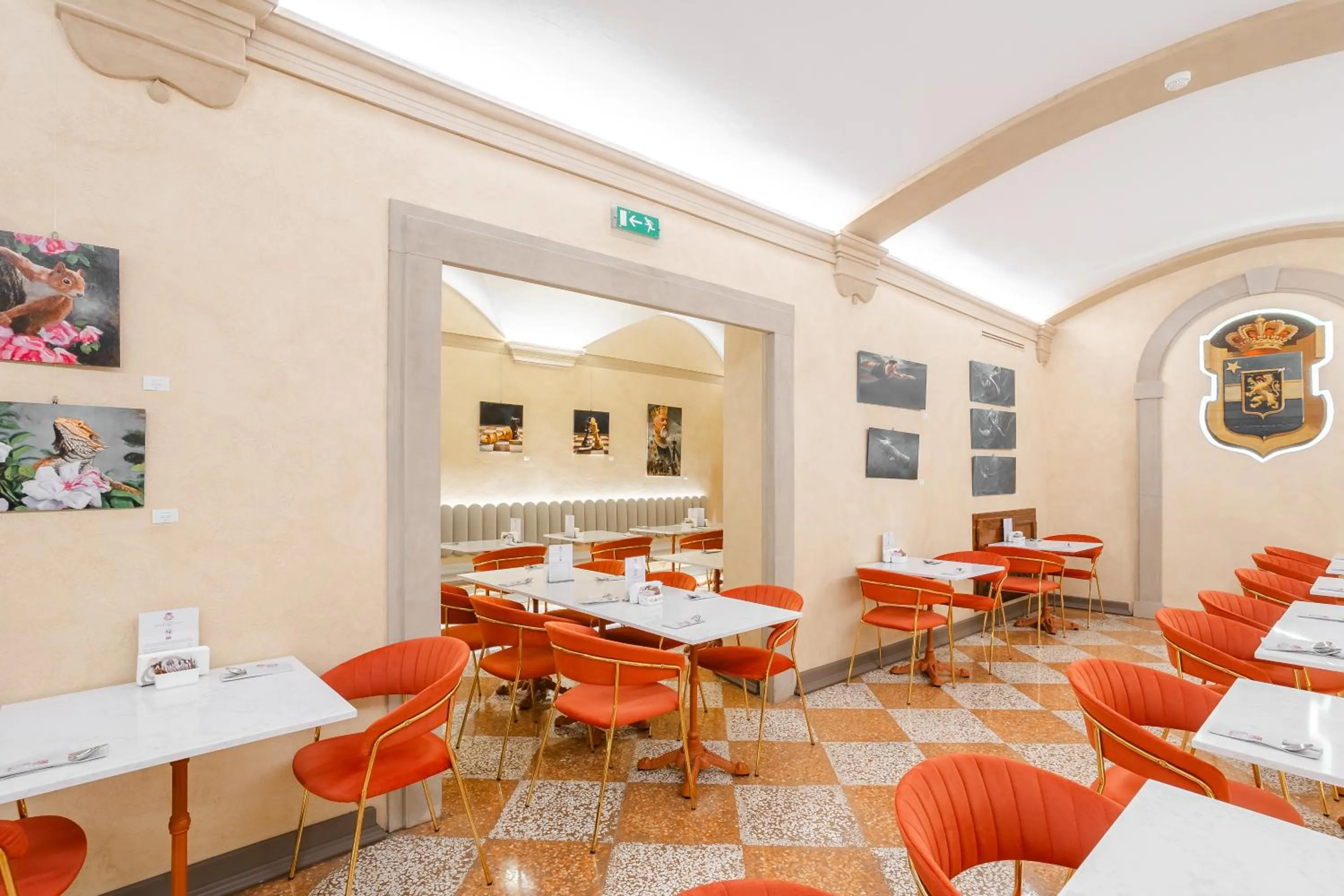 Buffet breakfast in Art Hotel Commercianti