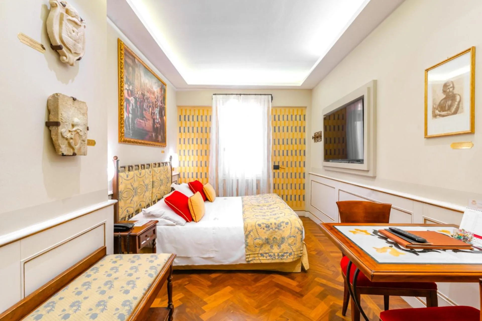 Photo of the whole room, Bed in Art Hotel Commercianti