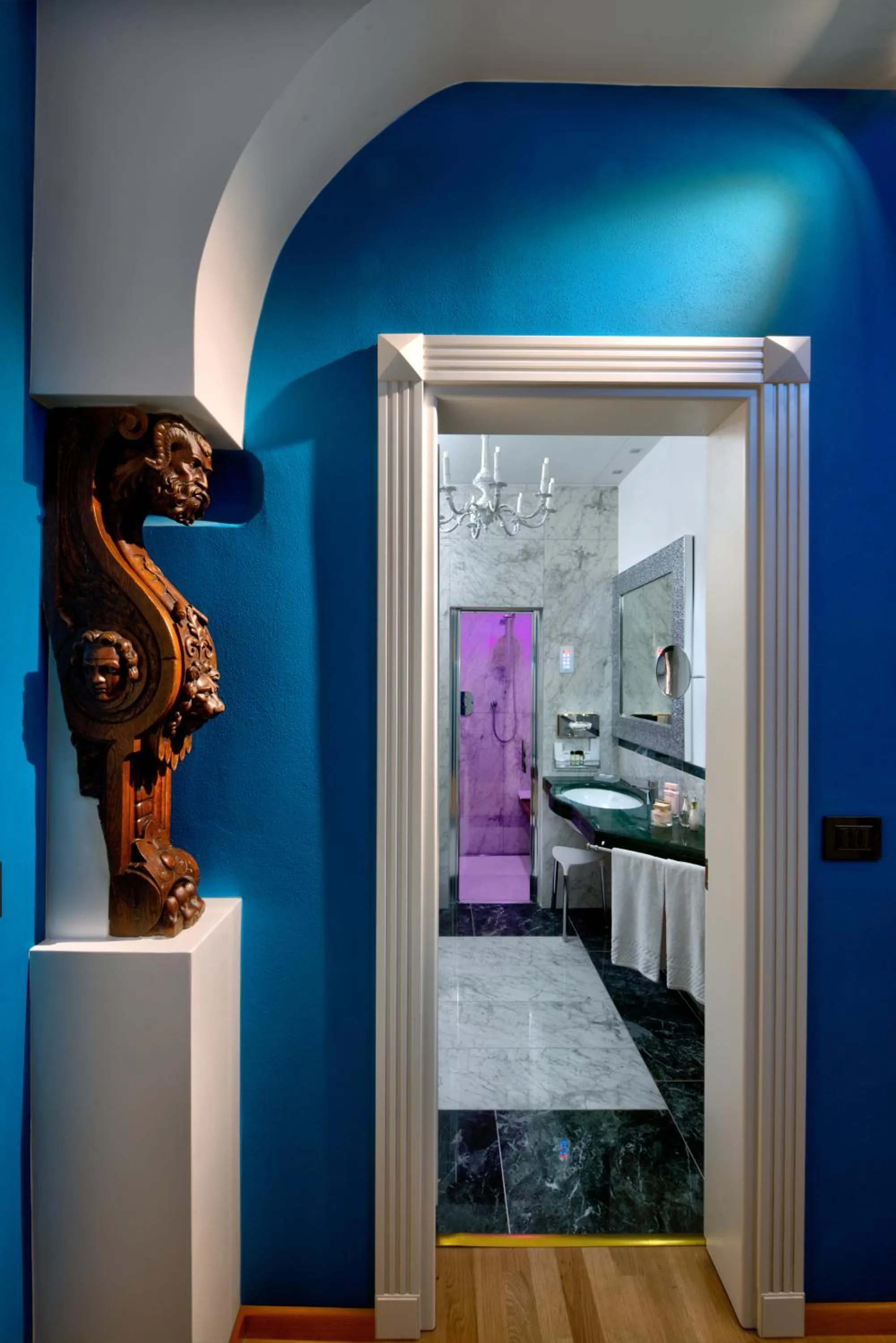 Bathroom in Art Hotel Commercianti