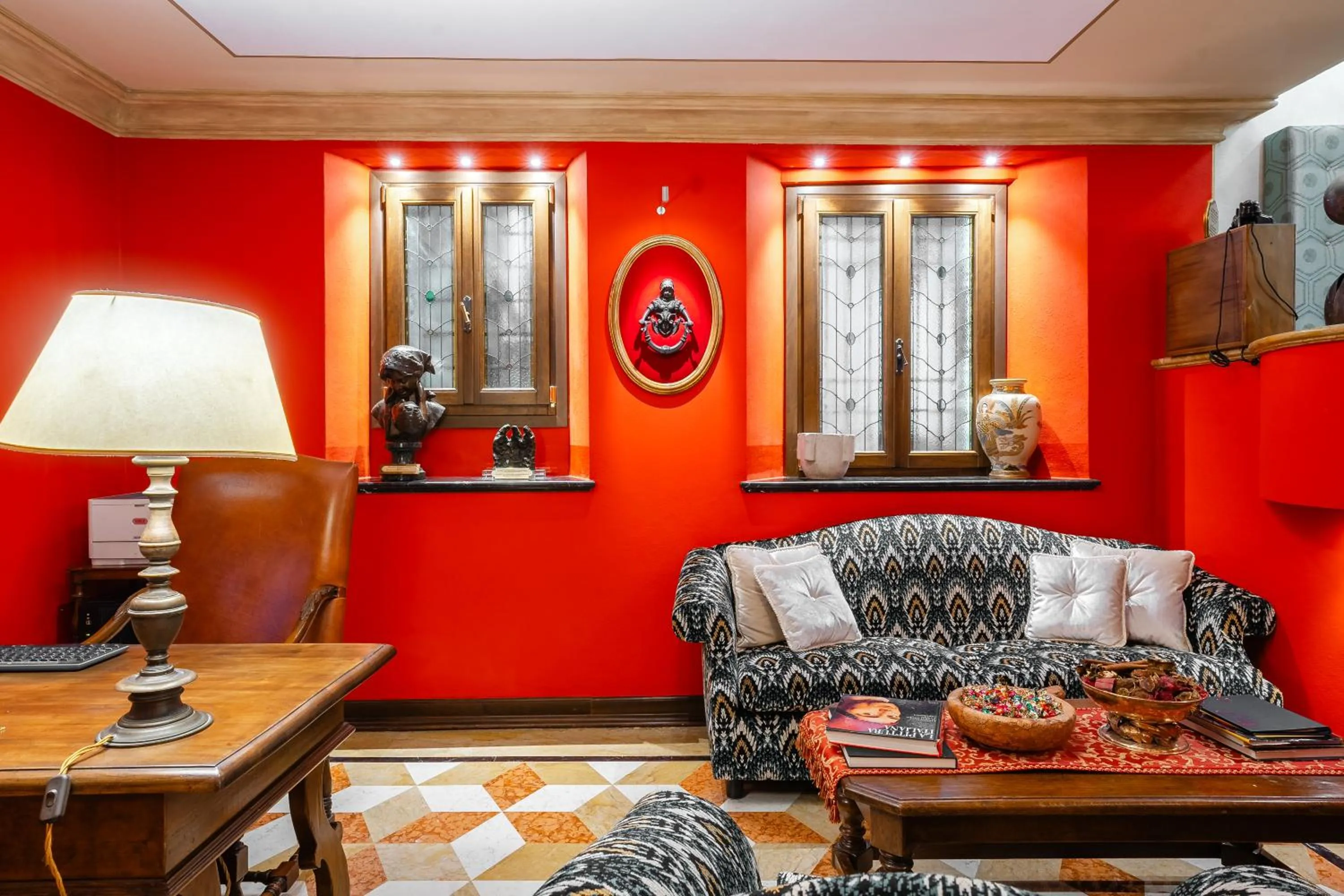 Lobby or reception in Art Hotel Commercianti