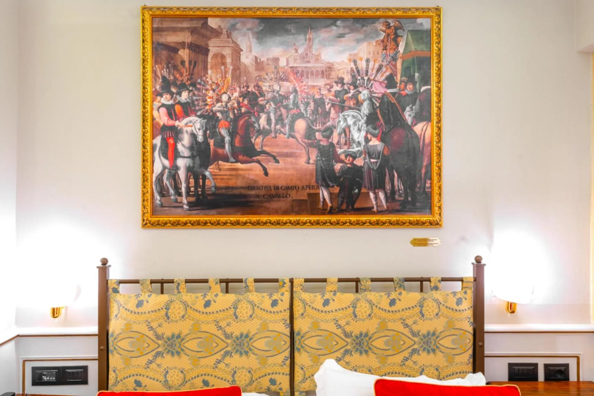 Decorative detail in Art Hotel Commercianti