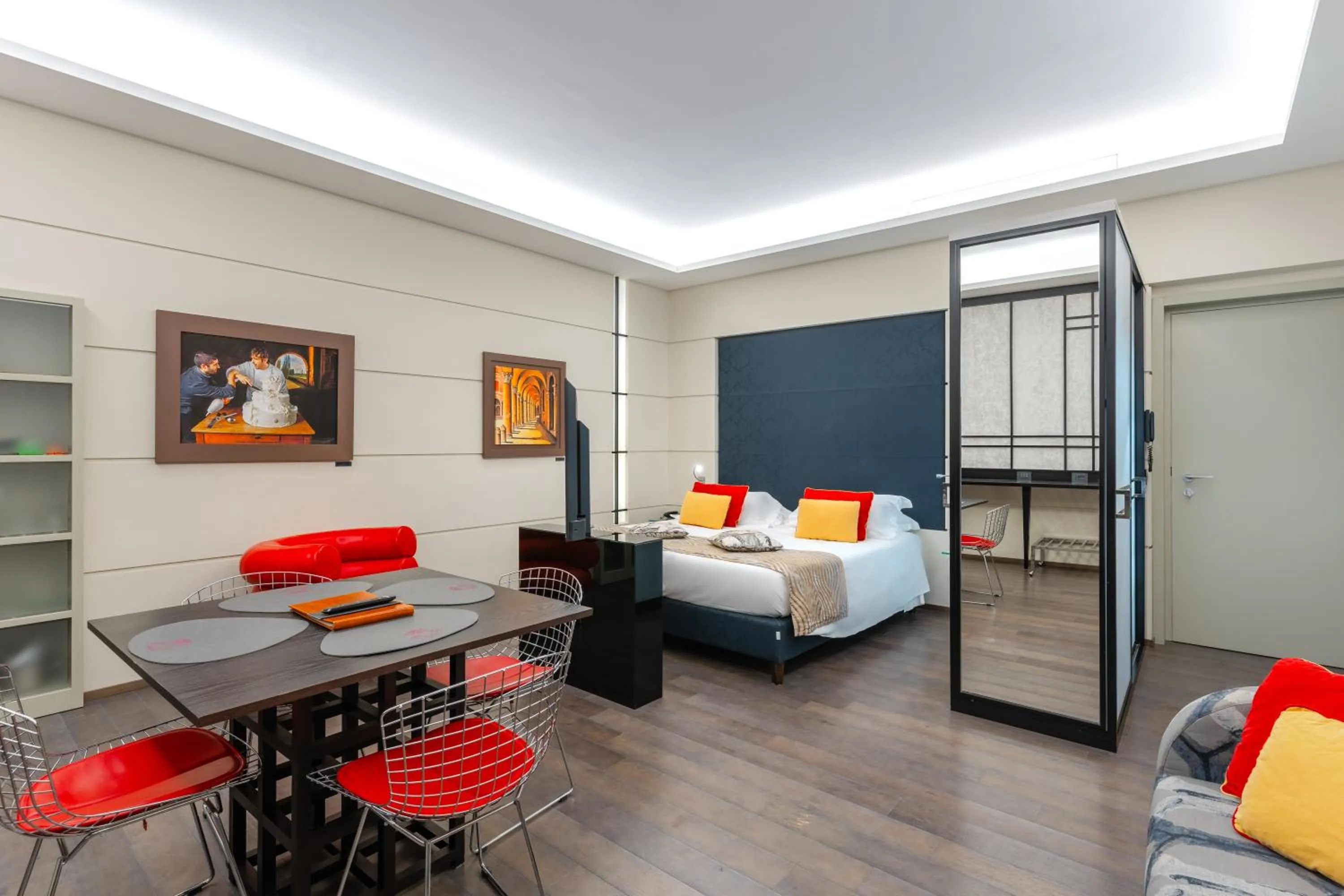 Photo of the whole room, Bed in Art Hotel Commercianti