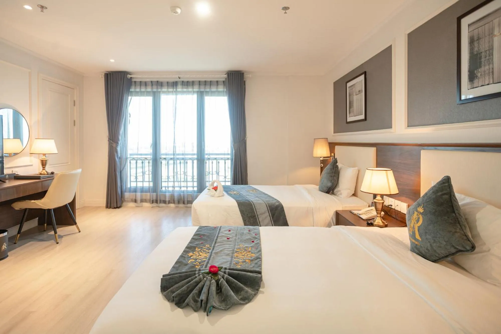 Bedroom, Bed in Rex Quang Binh Hotel