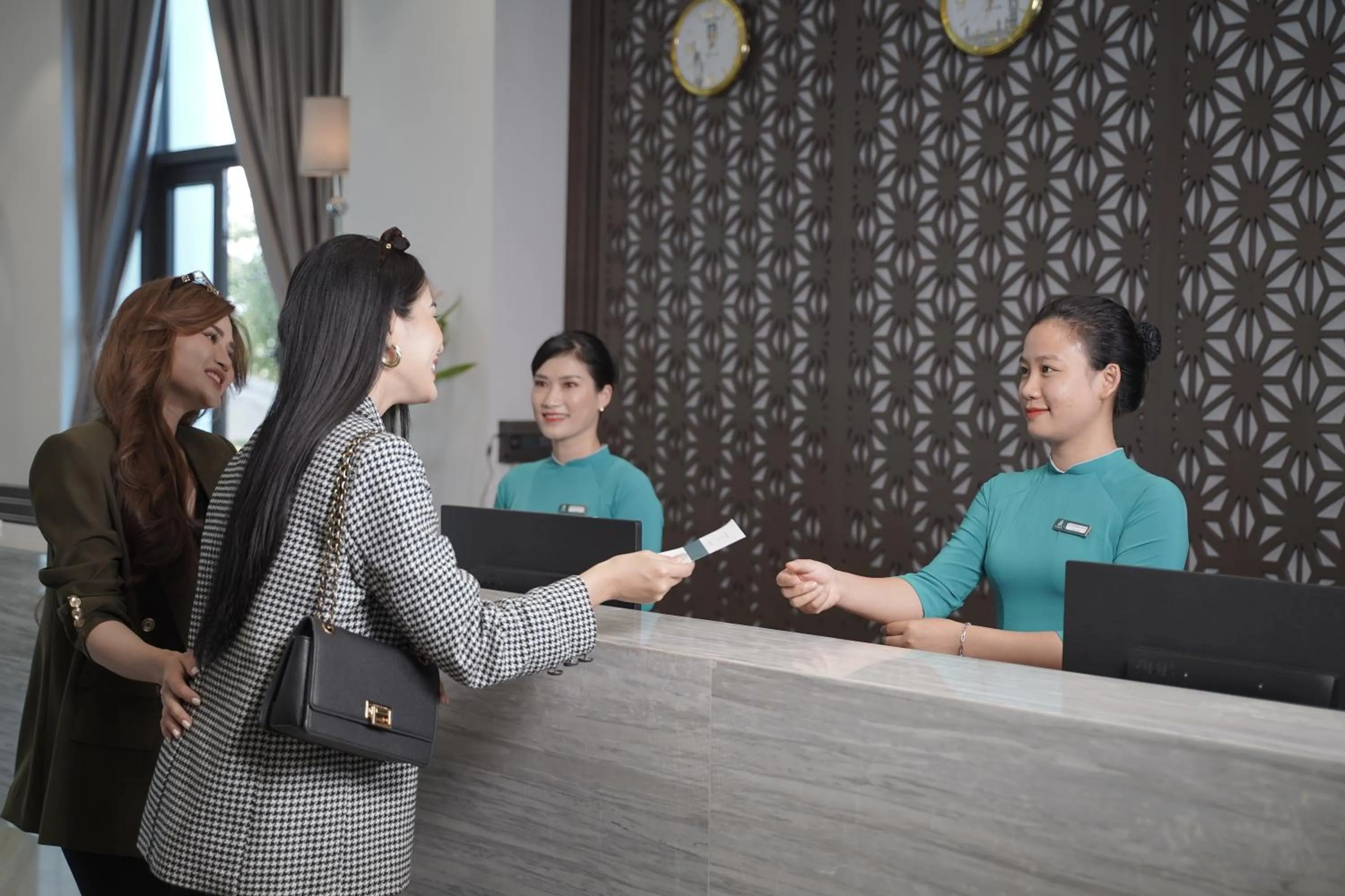Staff in Rex Quang Binh Hotel