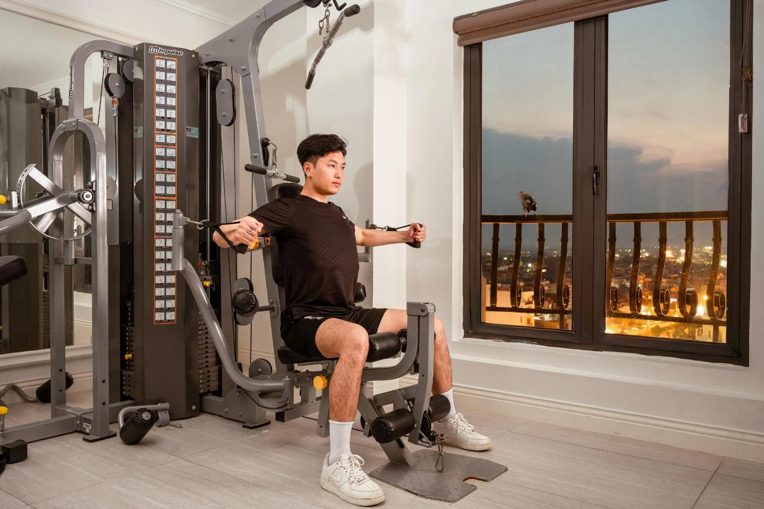 Fitness centre/facilities in Rex Quang Binh Hotel