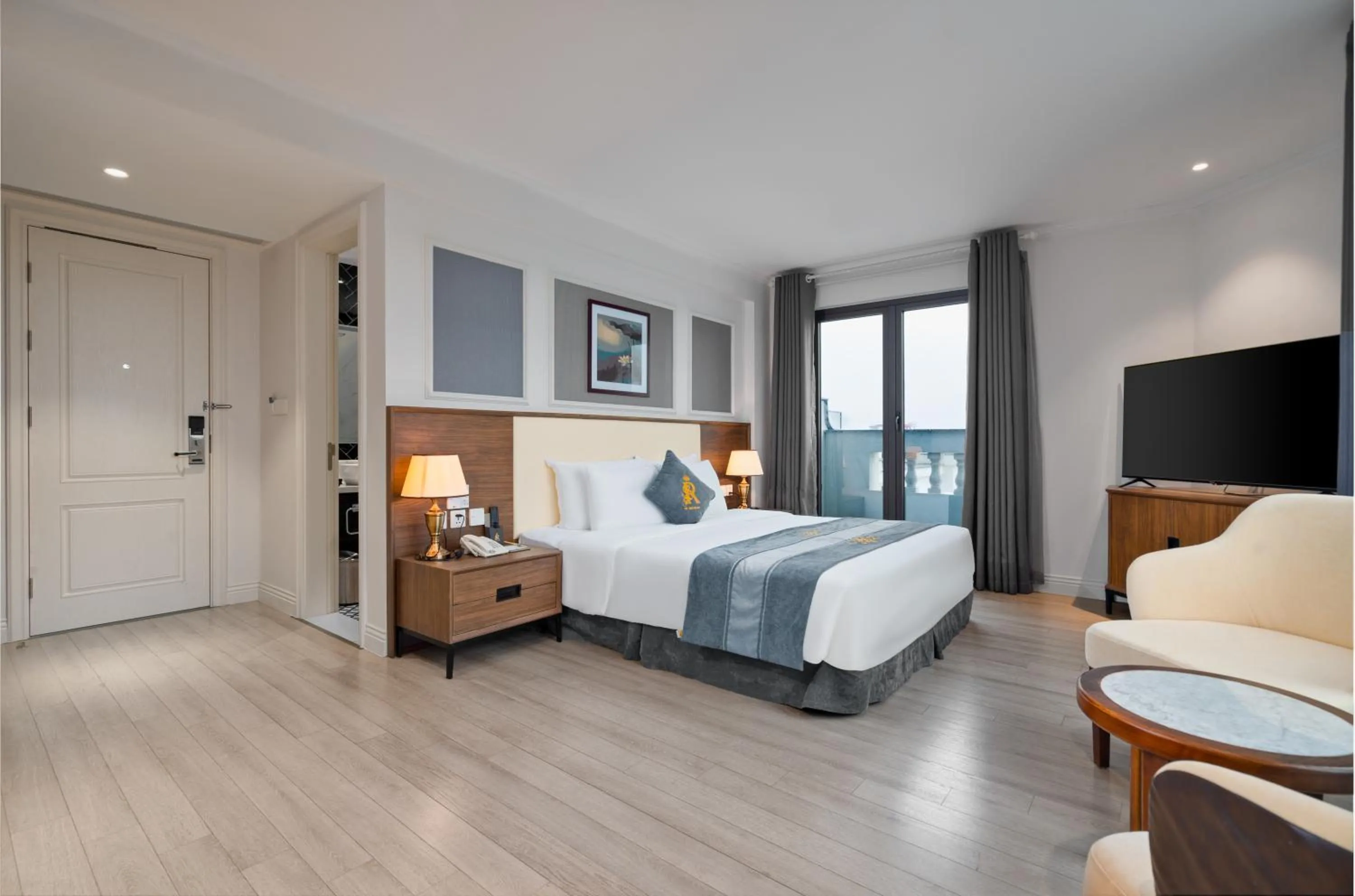 Bedroom, Bed in Rex Quang Binh Hotel