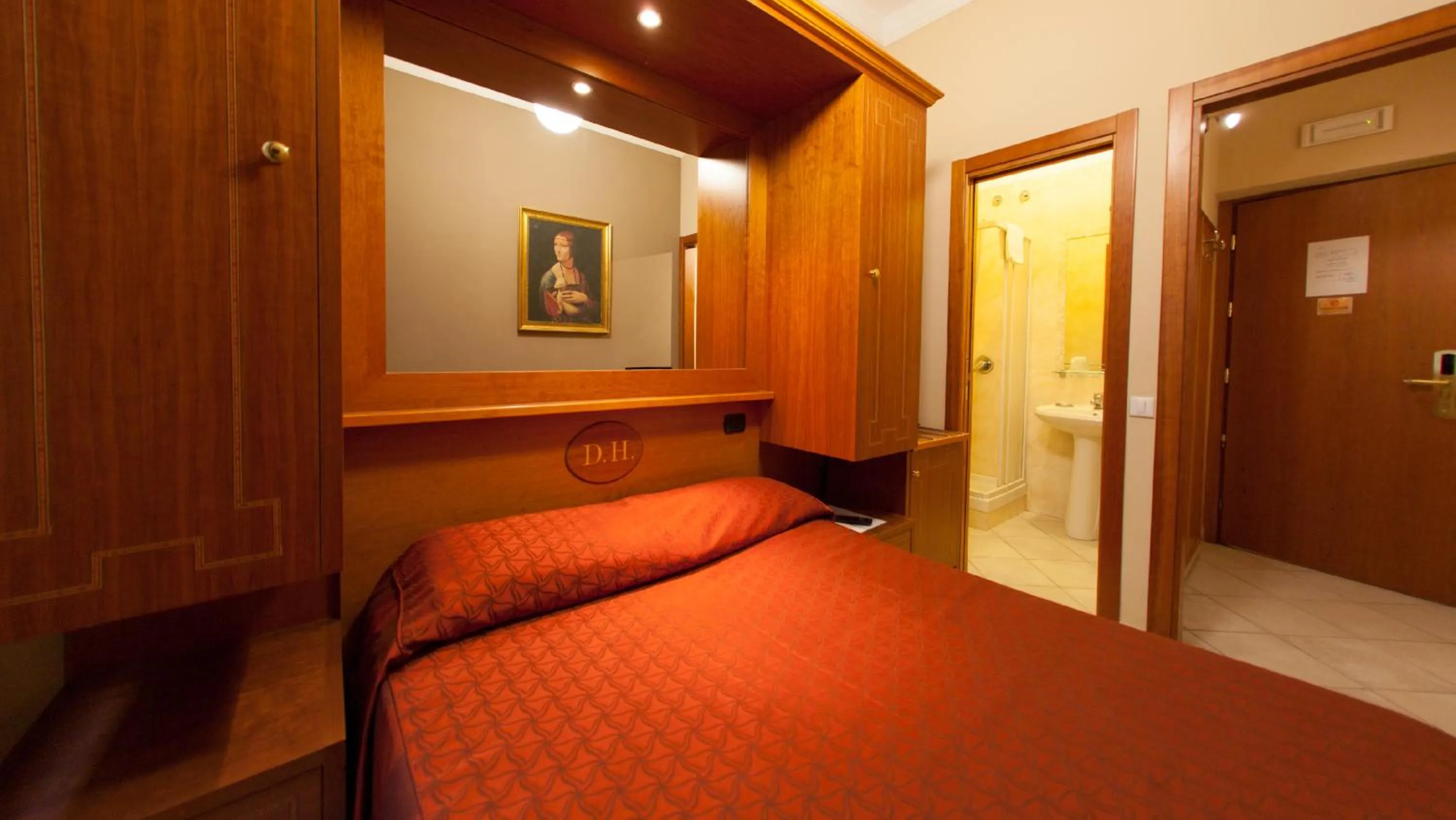 Bed in Dama Private Rooms