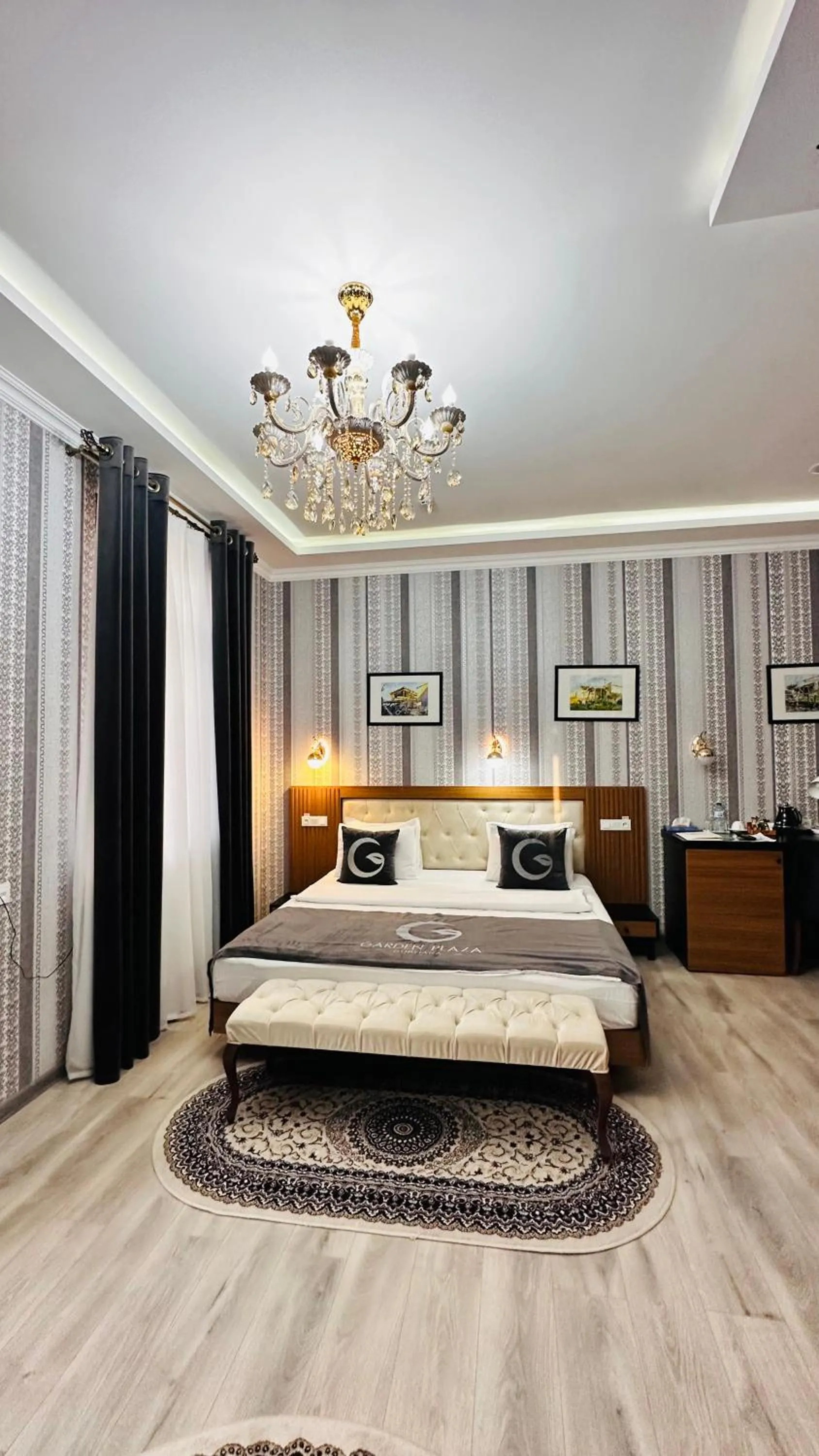 Property building, Bed in Garden Plaza Bukhara